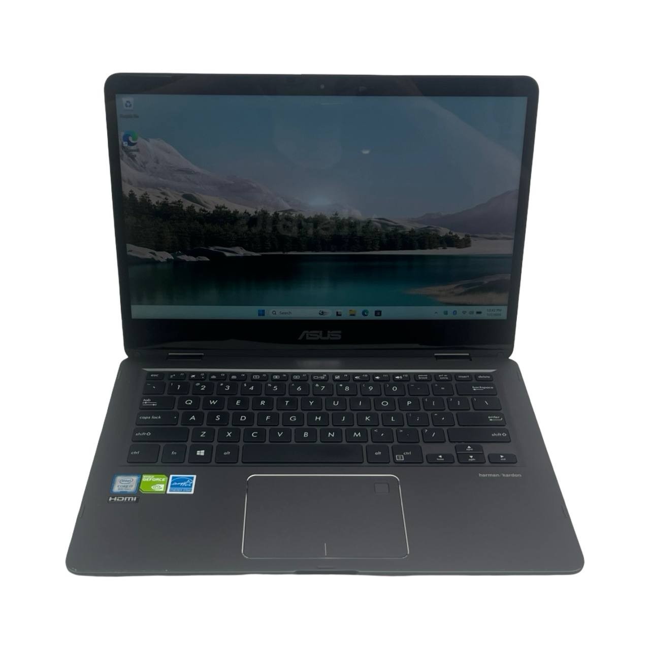 ASUS ZenBook Flip 14 i7-8565u 16GB 500GB SSD + MX150 GPU w/ Charger Win11 Pro