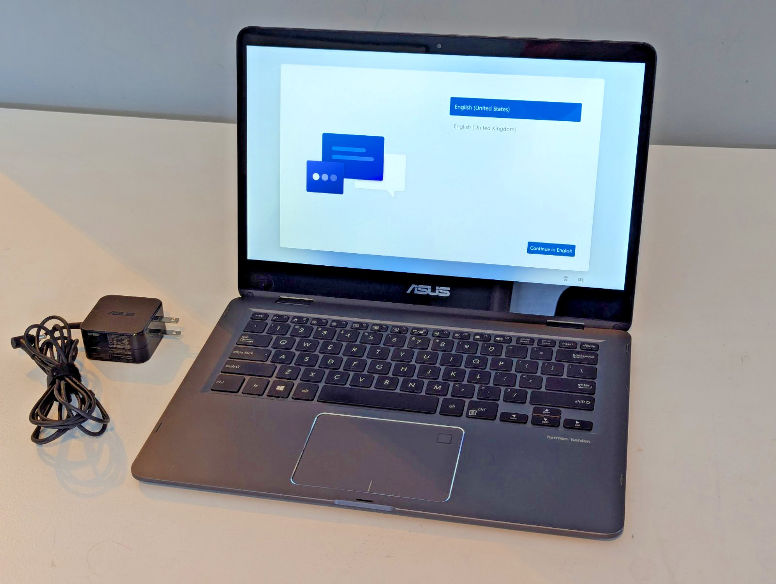 ASUS ZenBook Flip 14 (UX461FN) 14″ FHD Touch i5-8265U 256GB SSD 8GB RAM W11