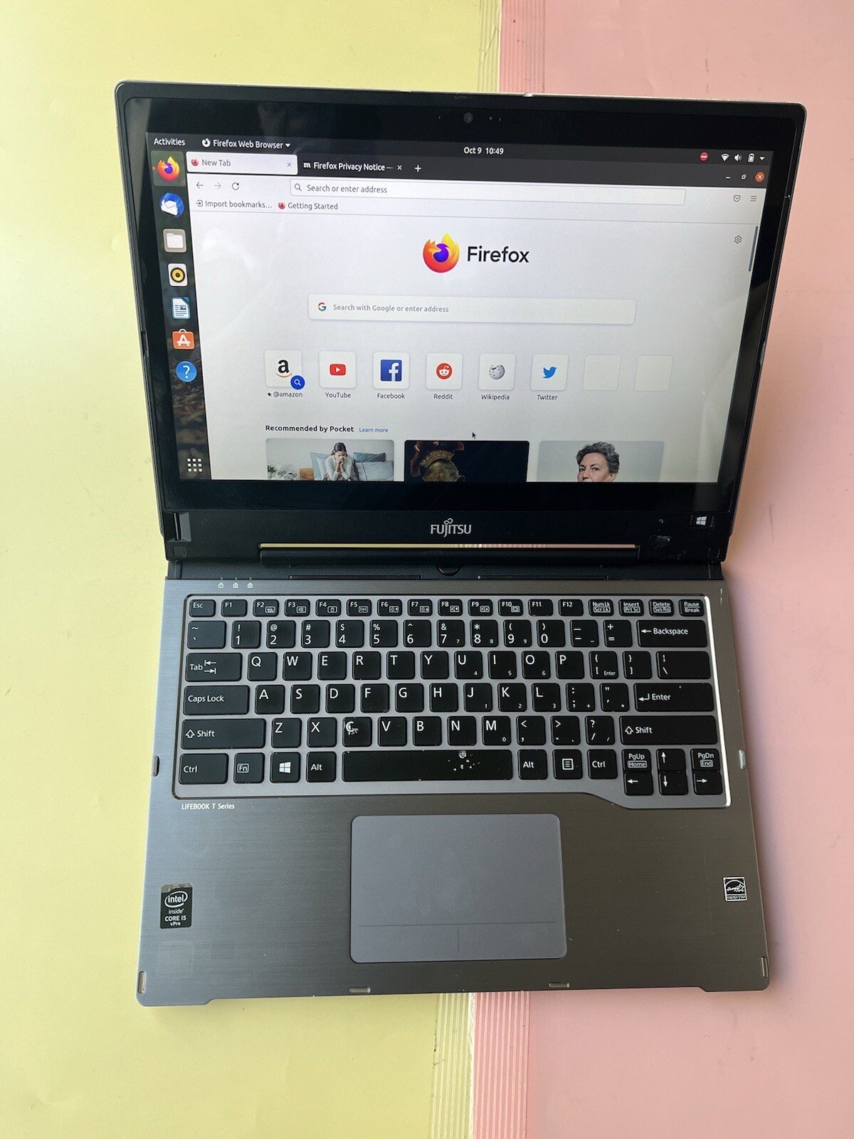 FUJITSU LIFEBOOK T904 (2 IN 1)Core i5-4300U 4GB RAM 500GB TOUCHSCREEN 2560×1440