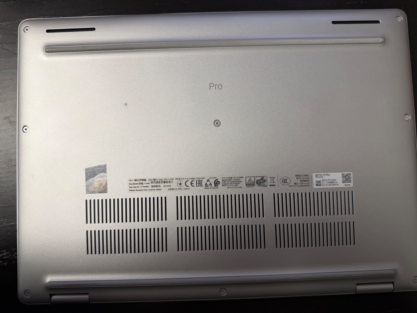 Dell Pro 14 Plus Ultra 5 235U 16GB RAM 256GB SSD