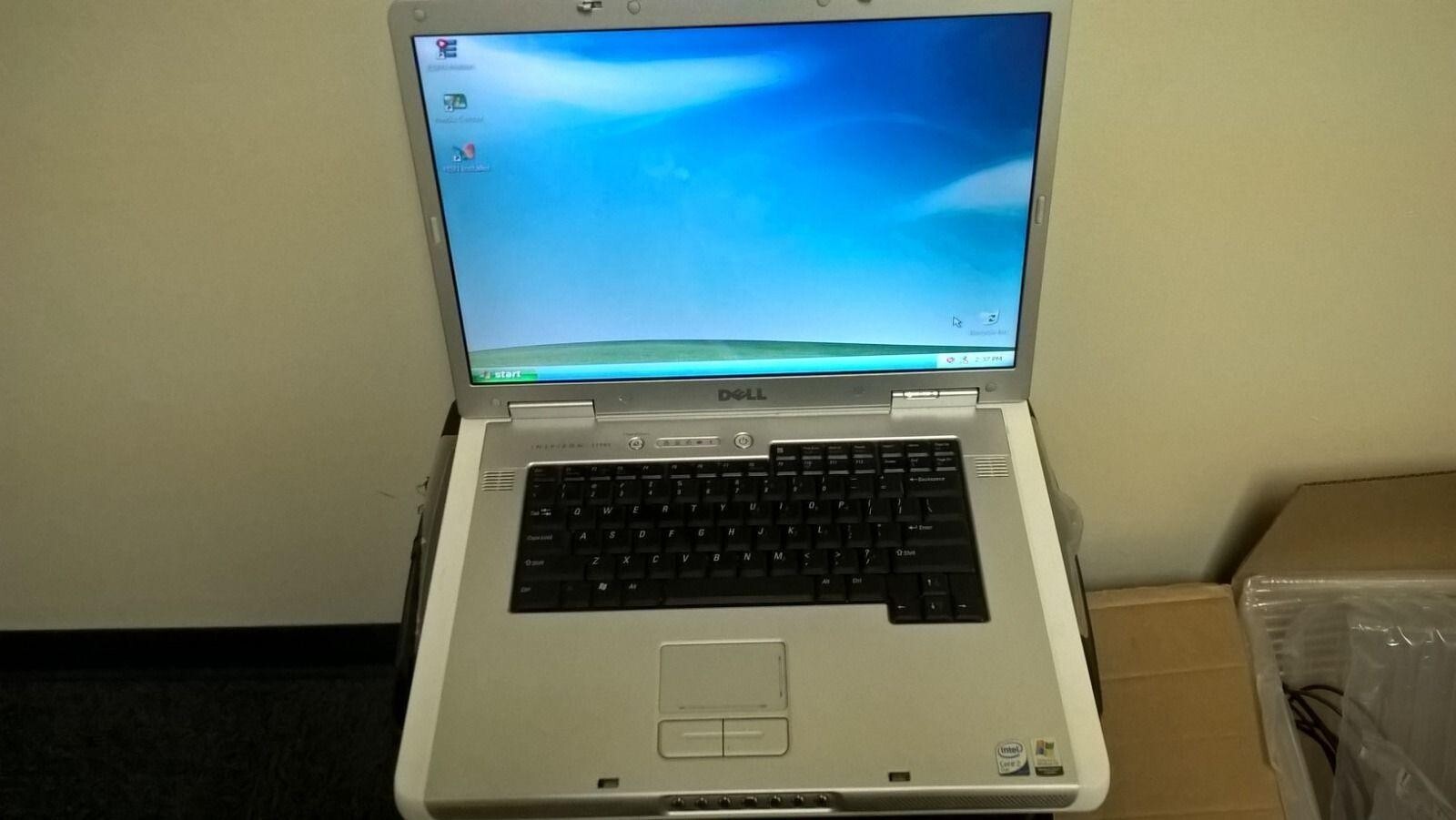 HUGE SCREEN Dell Inspiron E1705 Laptop 32 Bit XP, 3GB Office2010 NwBatWkGr8