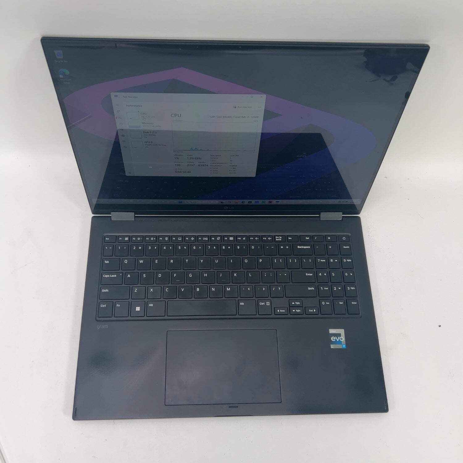 LG Gram 16T90Q 16″ i7-1260P 2.1GHz 16GB RAM 512GB SSD