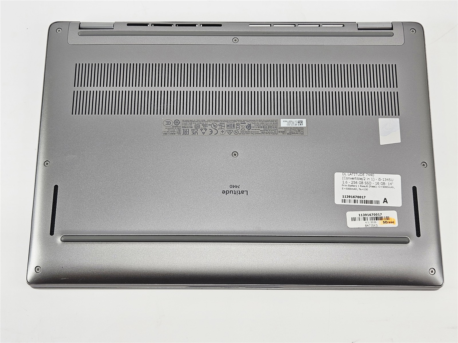 Dell 14″ Latitude 7440 i5-1345U 16GB RAM 256GB SSD Fingerprint Reader Grade A