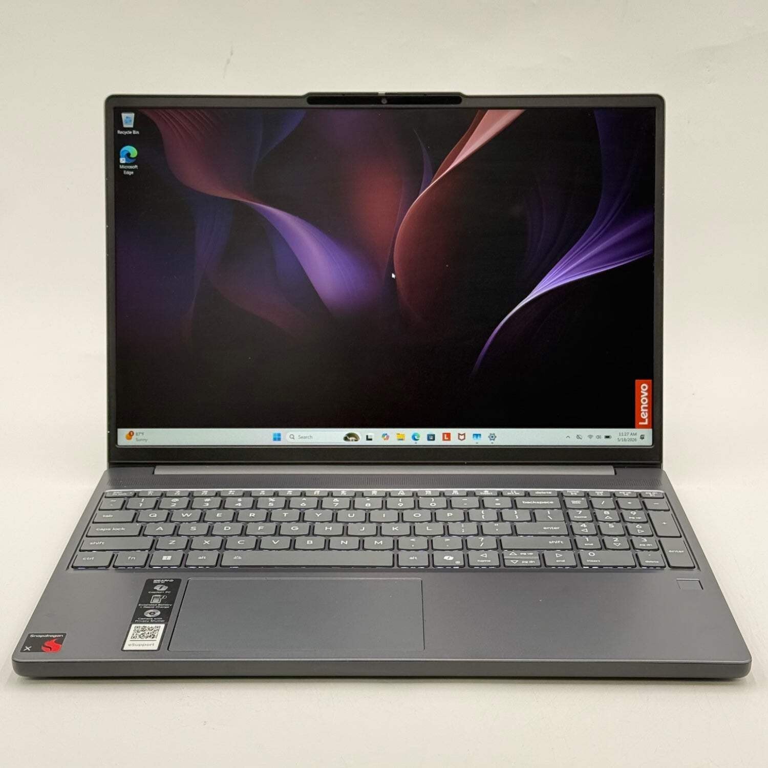 Lenovo IdeaPad Slim 3 15Q8X10 15.3″ Snapdragon X 2.9GHz 16GB RAM 256GB SSD