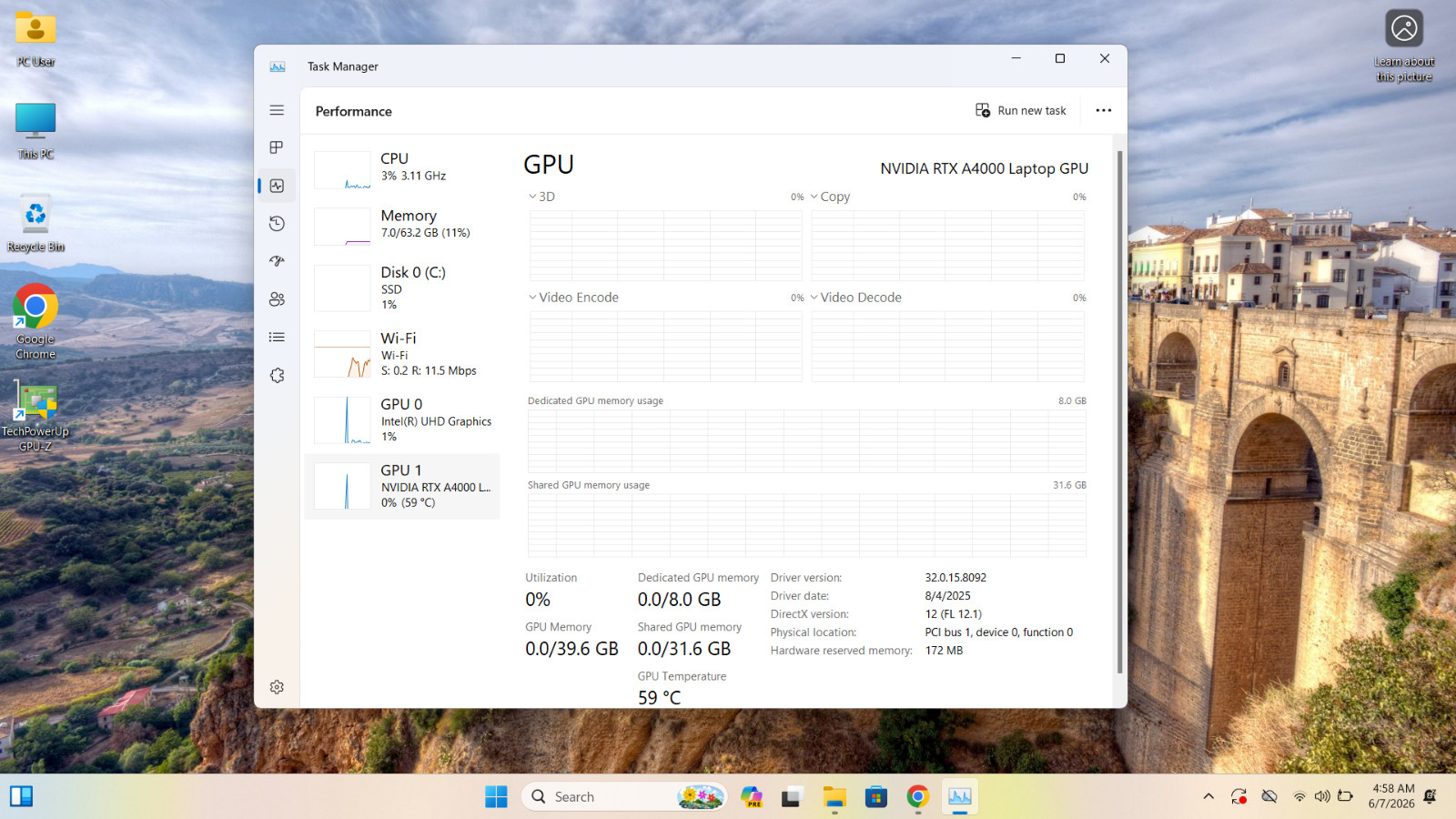 Dell Precision 7560 i9-11950H 64GB 2TB SSD RTX A4000 8GB Mobile Workstation