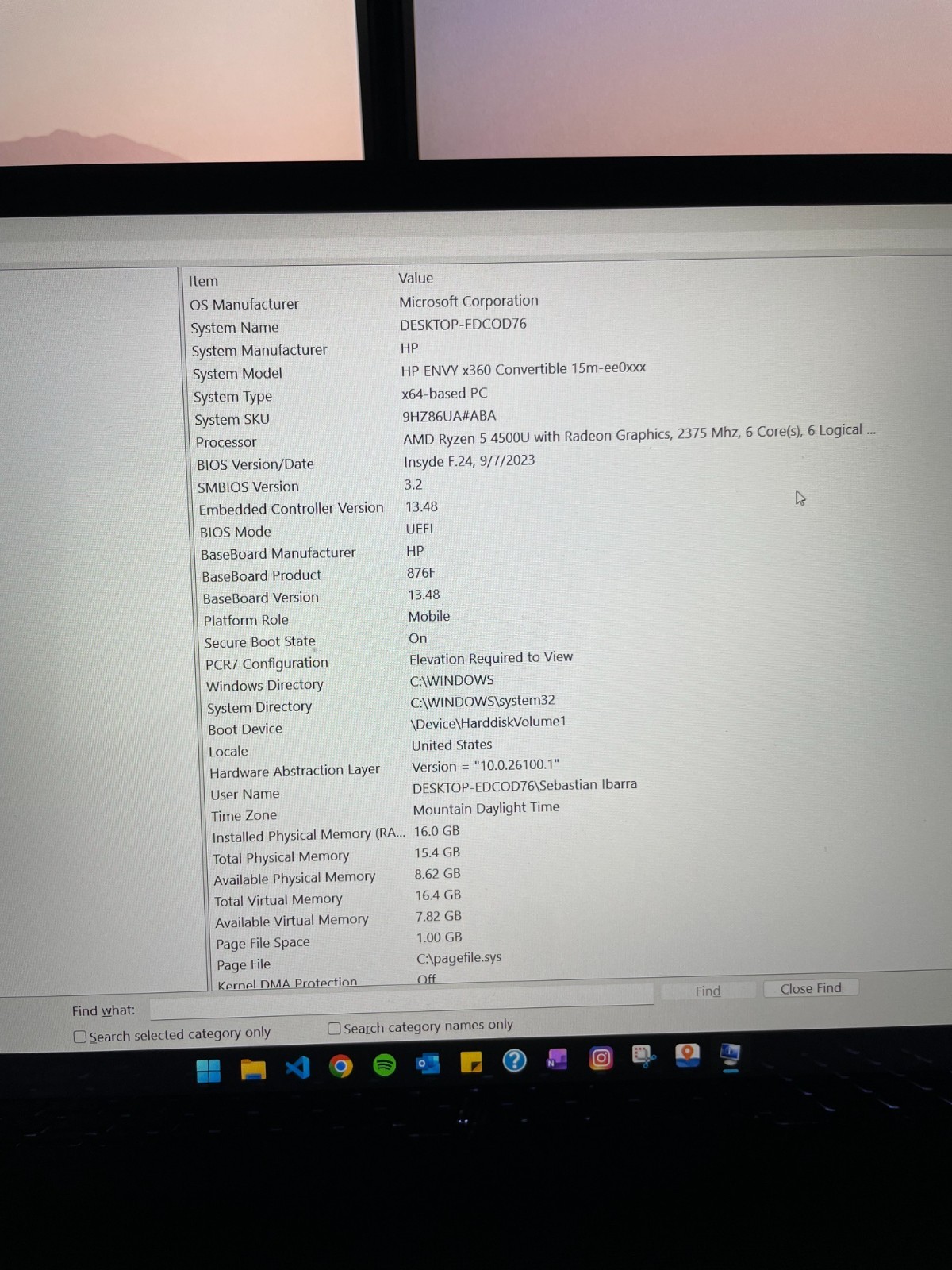 HP ENVY x360 15.6″ (256GB SSD, AMD Ryzen 5, 4.30 GHz, 16GB) Notebook/Laptop -…
