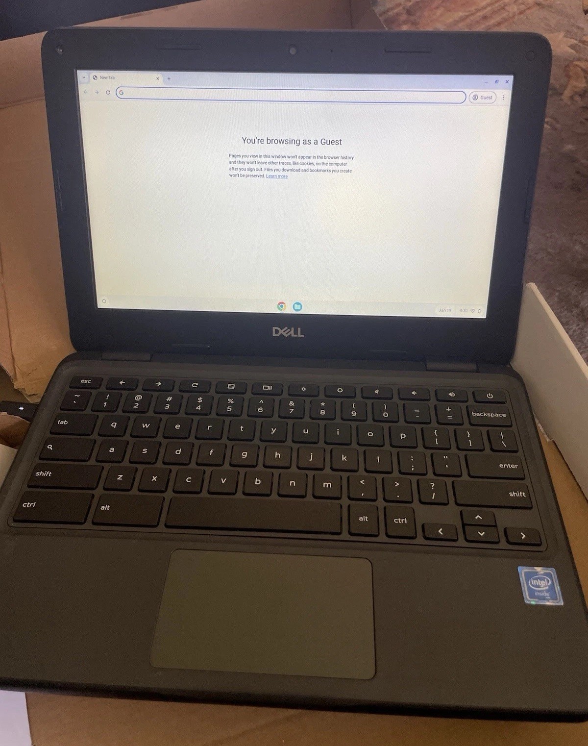 Dell Chromebook 3100 2-in-1 11.6″ N4020 @1.10GHz 4GB RAM 32GB eMMc *SEE PHOTOS*