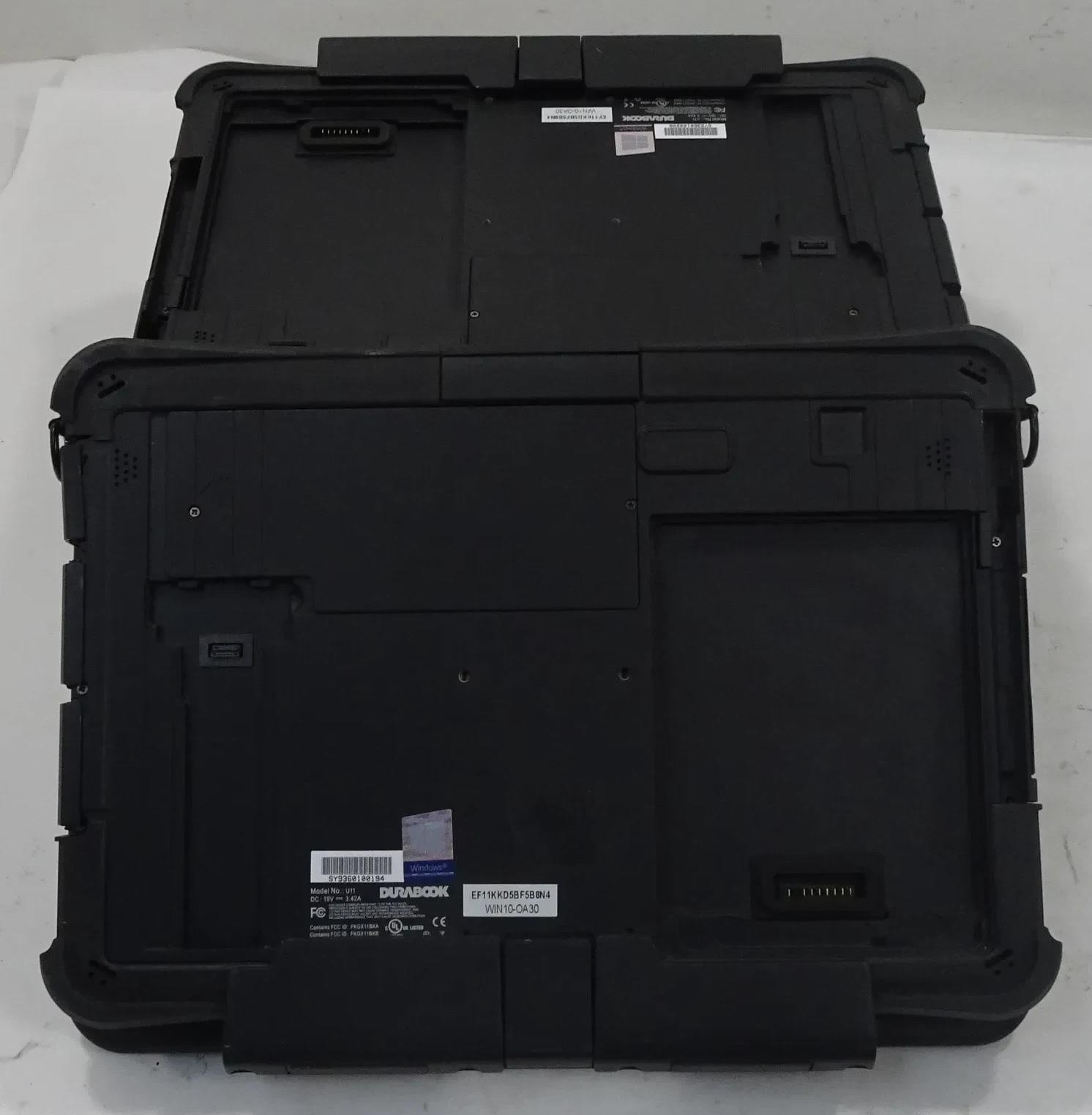 Lot 4 DURABOOK U11 Rugged 11.6″ Core i5-7Y54 1.20GHz No SSD Touch Screen