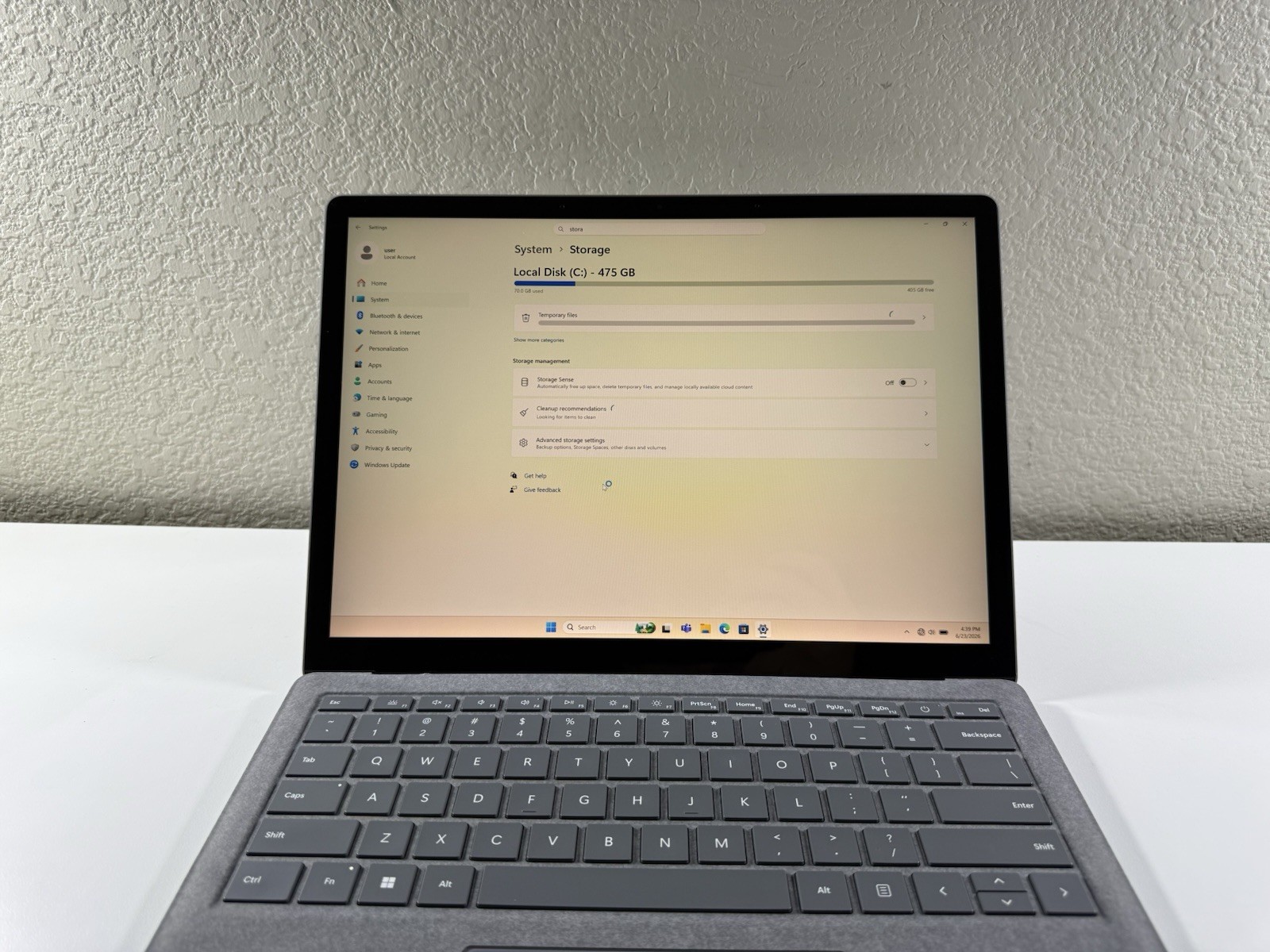 Microsoft Surface Laptop 5 13.5” 1950 Intel Core i7-1265U 16GB RAM 512GB NVME