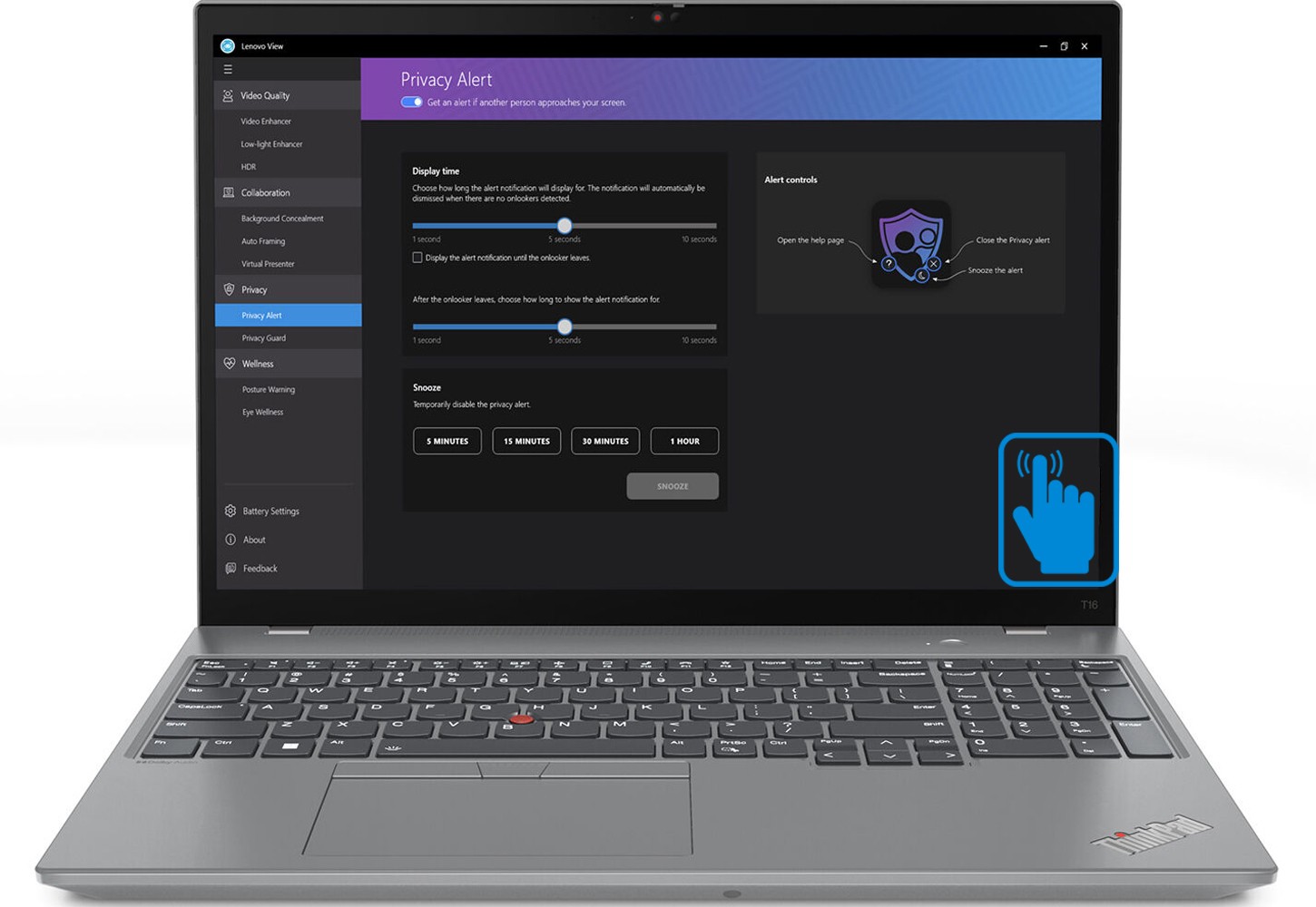 Lenovo T16 Gen2 21HH001MUS 16″ IPS Touch Laptop i7-1355U 1.70GHz 16GB 512GB W11P