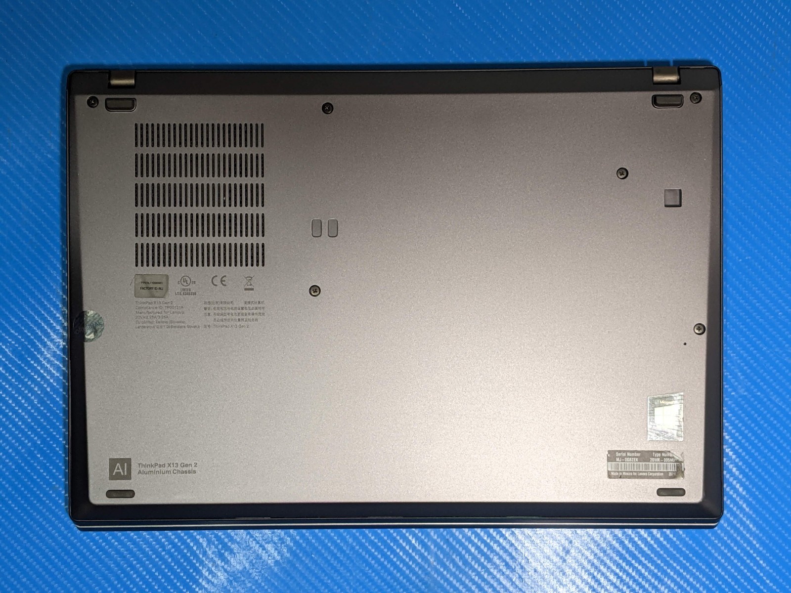 Lenovo ThinkPad X13 Gen 2i 13.3″ FHD+ TOUCH i7-11 2.8GHz 16GB 512GB SSD W11P +PA