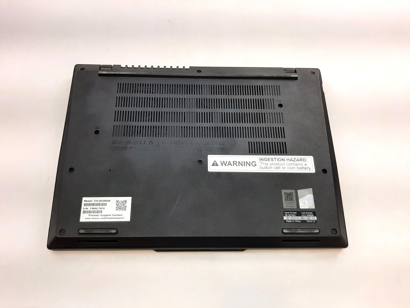 Lenovo ThinkPad L14 Ultra 7 165U 16GB RAM 256GB NVMe Case Parts/Repair C3*185