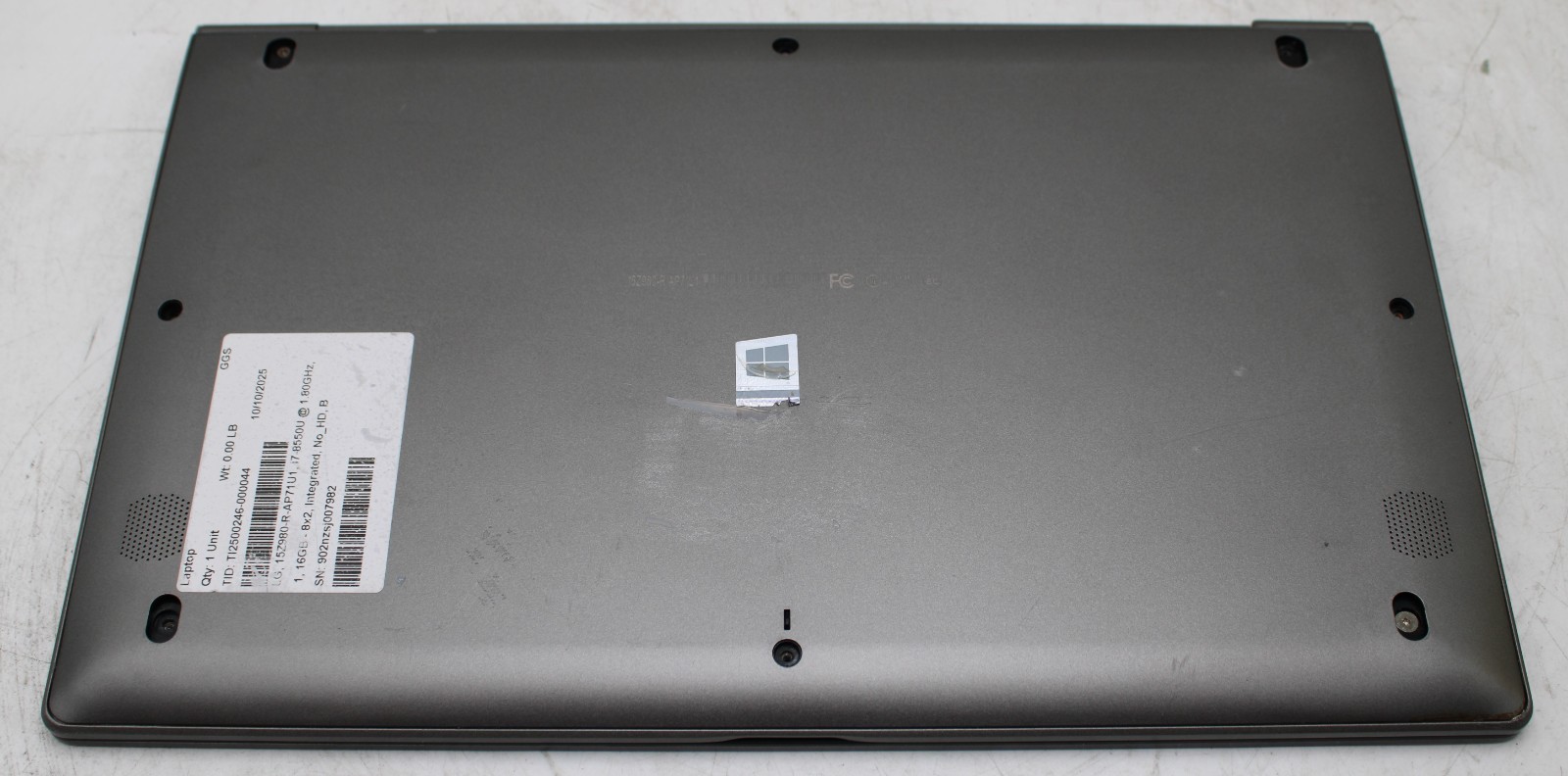 15.6″ LG Gram Laptop 15Z980-R.AP71U1 i7-8550U 1.80GHz 16GB RAM 512GB SSD Win 11