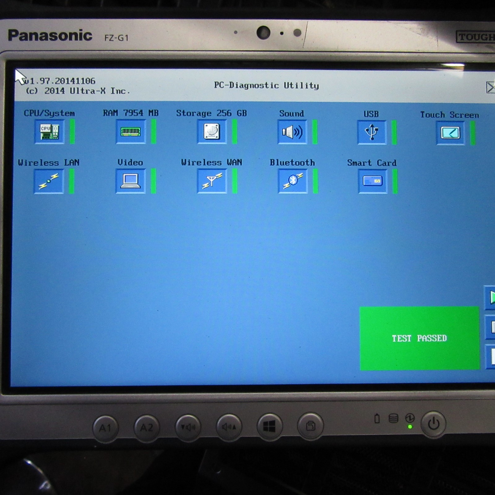 Panasonic Toughpad FZ-G1 | FZ-G1P5-03VM i5-6300u, 8GB 256GB SSD, GPS, T12-C8