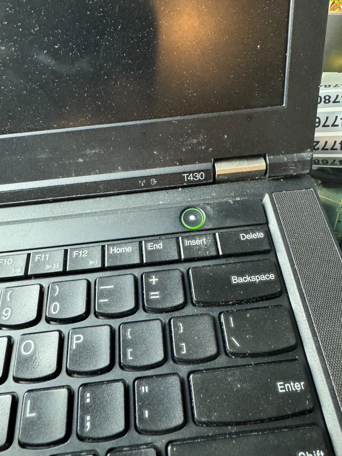 Lenovo ThinkPad T430 Intel Core i5 Laptop for Parts/Repair #4755