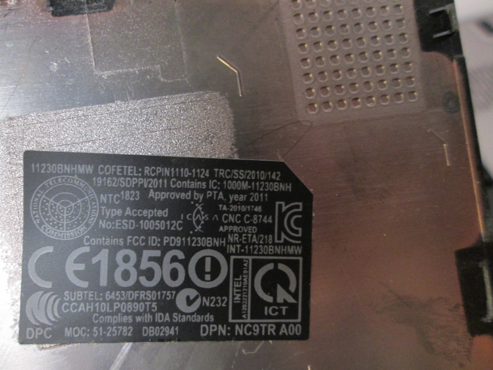 Dell Vostro 3550 PARTS ONLY No Boot ,No Ram,Hard Drive,P/S as is