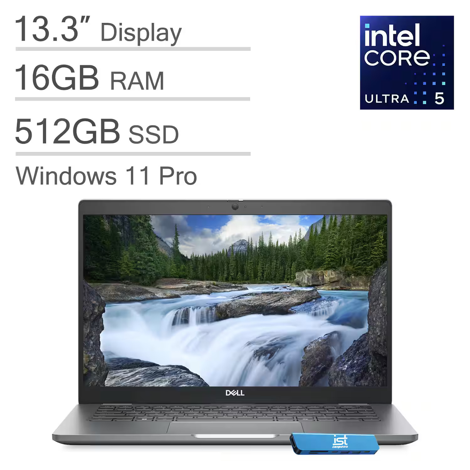 Dell – Latitude 5350 – 13.3” FHD – Intel Core Ultra 5 with 16GB Memory