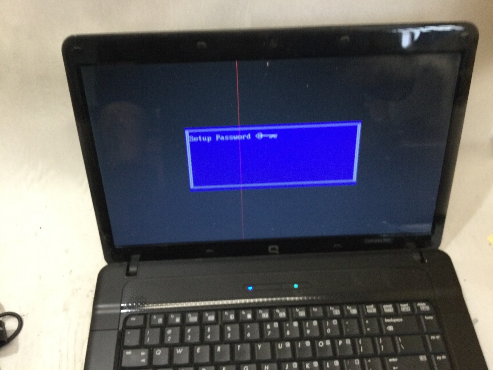 COMPAQ 610 – INTEL CORE 2 DUO – 4GB RAM – POWER ON / BIOS LOCK – READ DESC – BB!