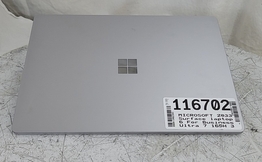 MICROSOFT 2033 Surface Laptop 6 For Business Ultra 7 165H 32GB 512GB SEE NOTES