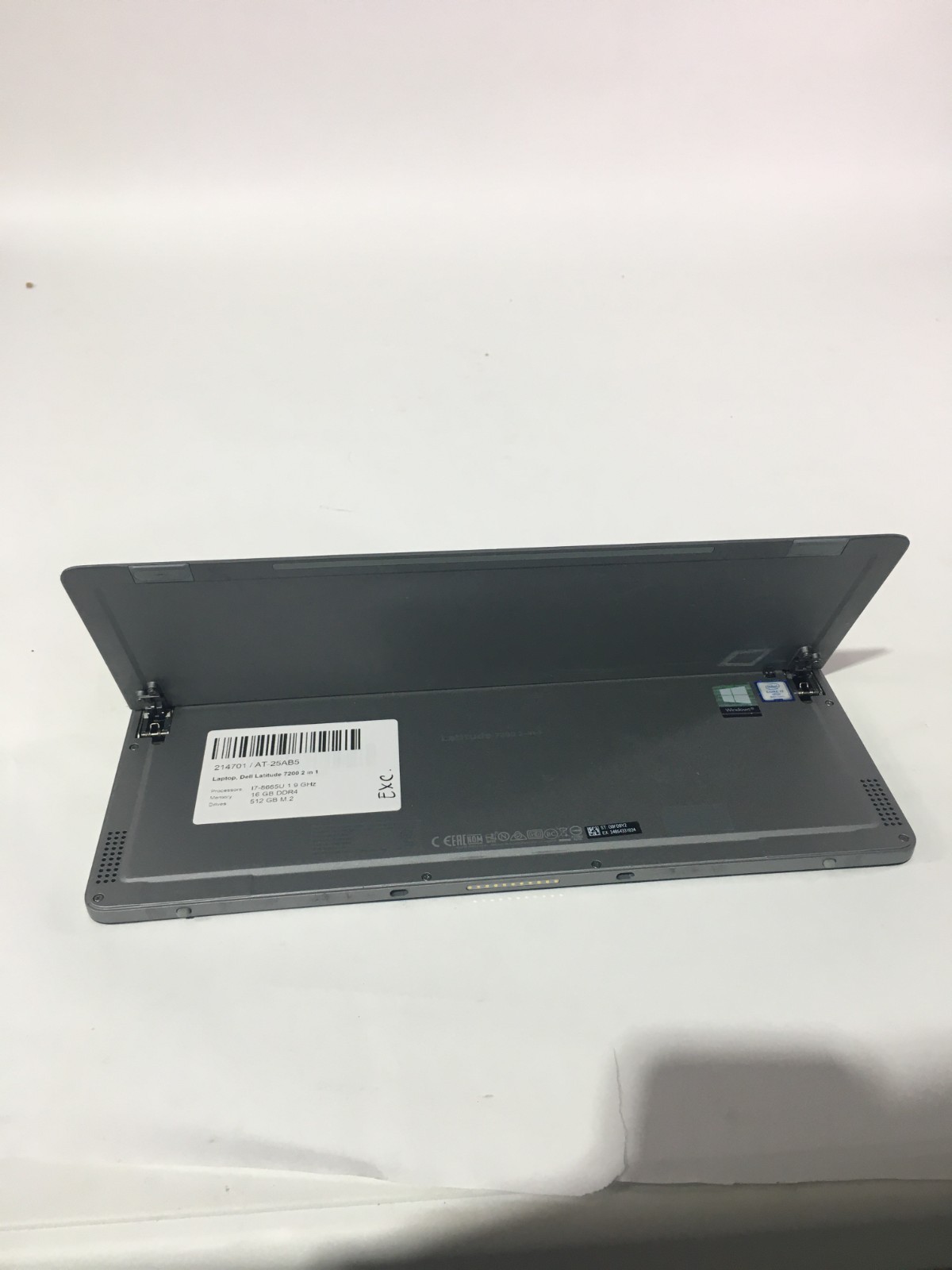@PCD Dell Latitude 7200 2 in 1 i7-8665U 16GB RAM 512GB SSD WIN 11P *NO CASE*