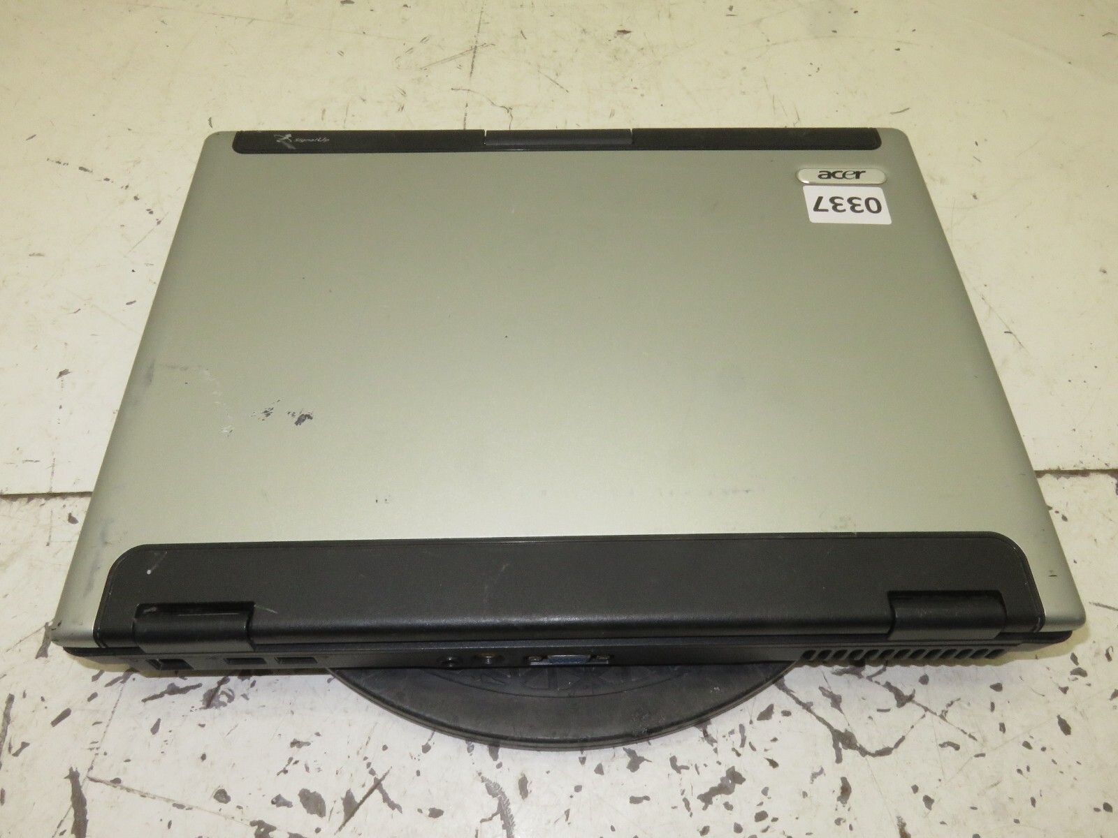 Acer Aspire 5630 Laptop Intel Core 2 Duo T5500 4GB Ram No HDD or Battery