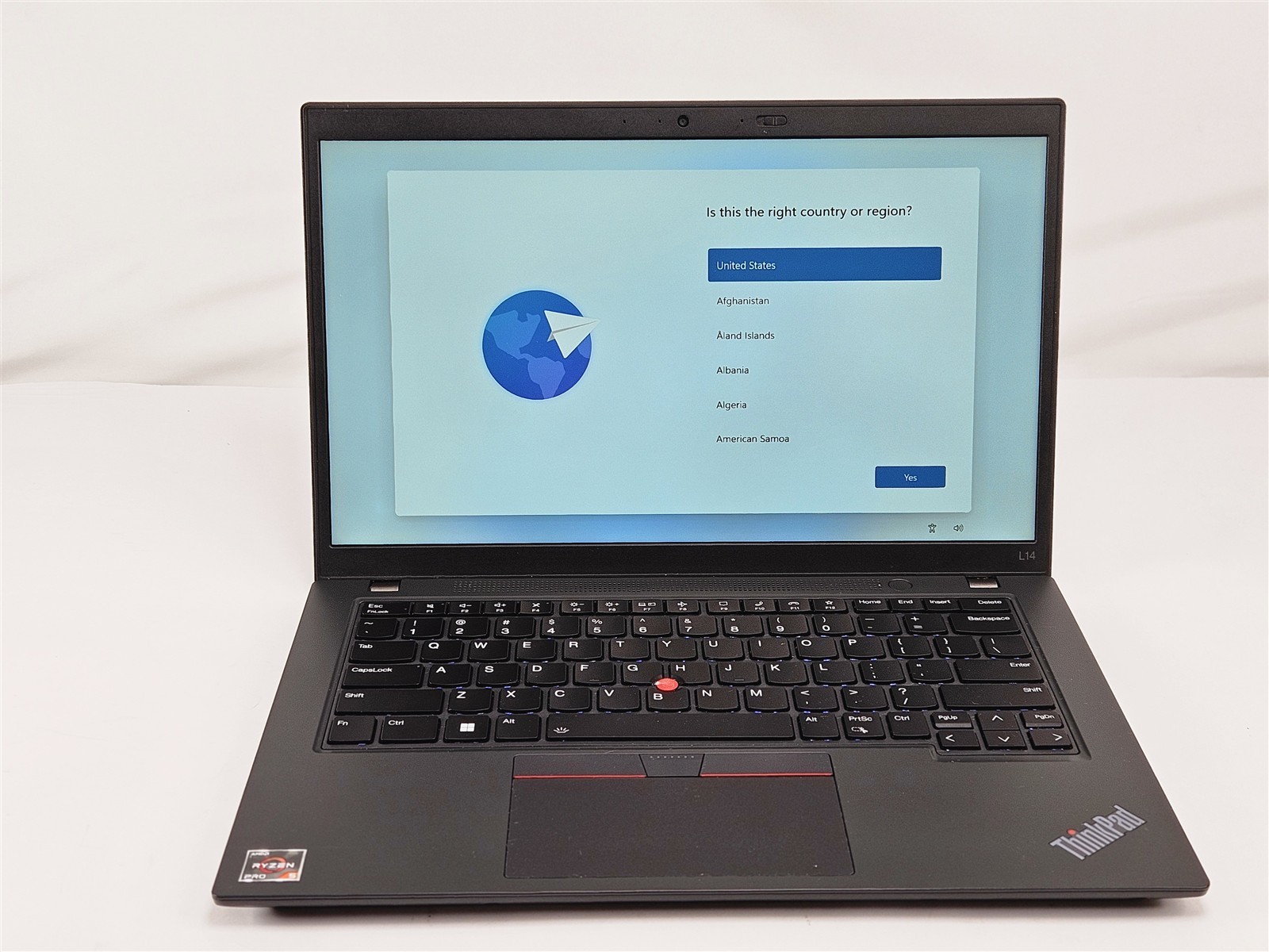 ThinkPad L14 Gen 4 AMD 16GB RAM 256GB SSD Ryzen 5 PRO 7530U Win11 Home