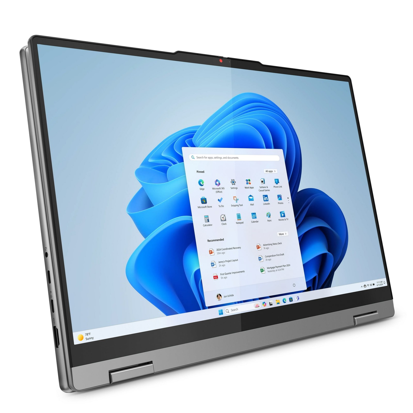 Lenovo IdeaPad 5i 2-in-1 16 Touchscreen Laptop intel Core 5 120U 16GB RAM 512 SS