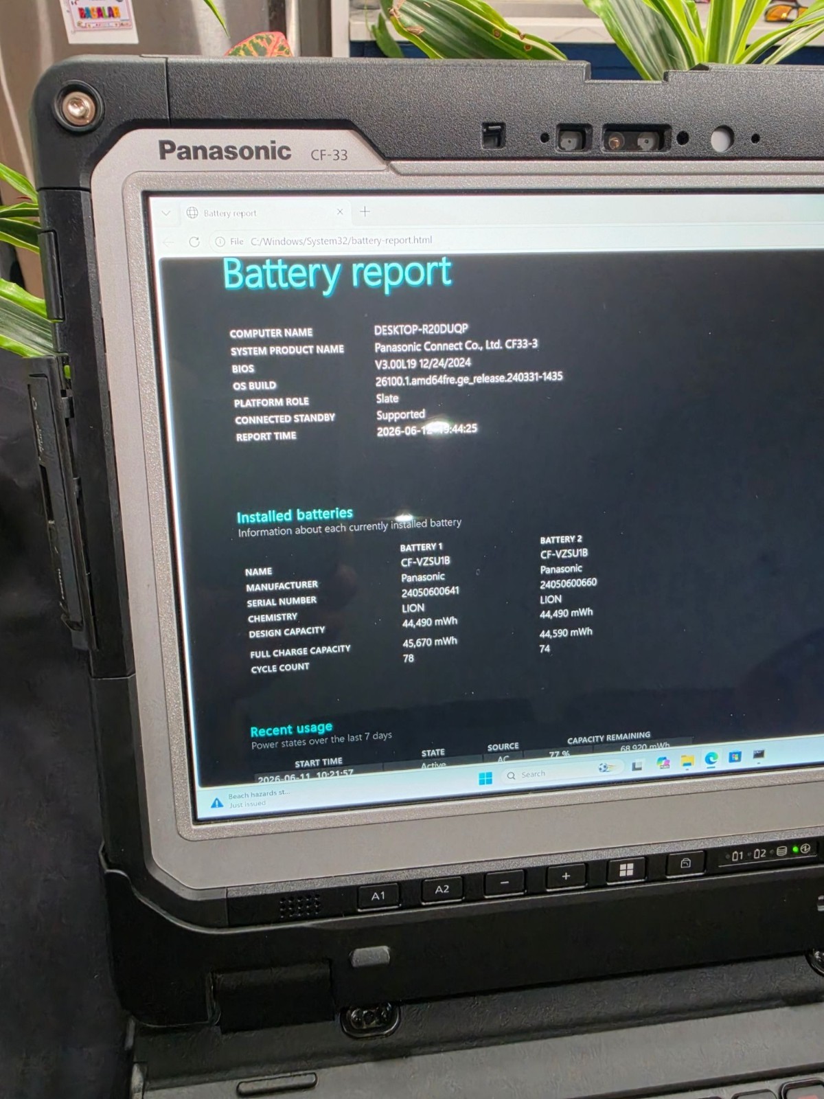 Panasonic Toughbook CF-33 MK3 i7-1270P 32GB RAM 1TB SSD Win11 Pro Premium Keyboa