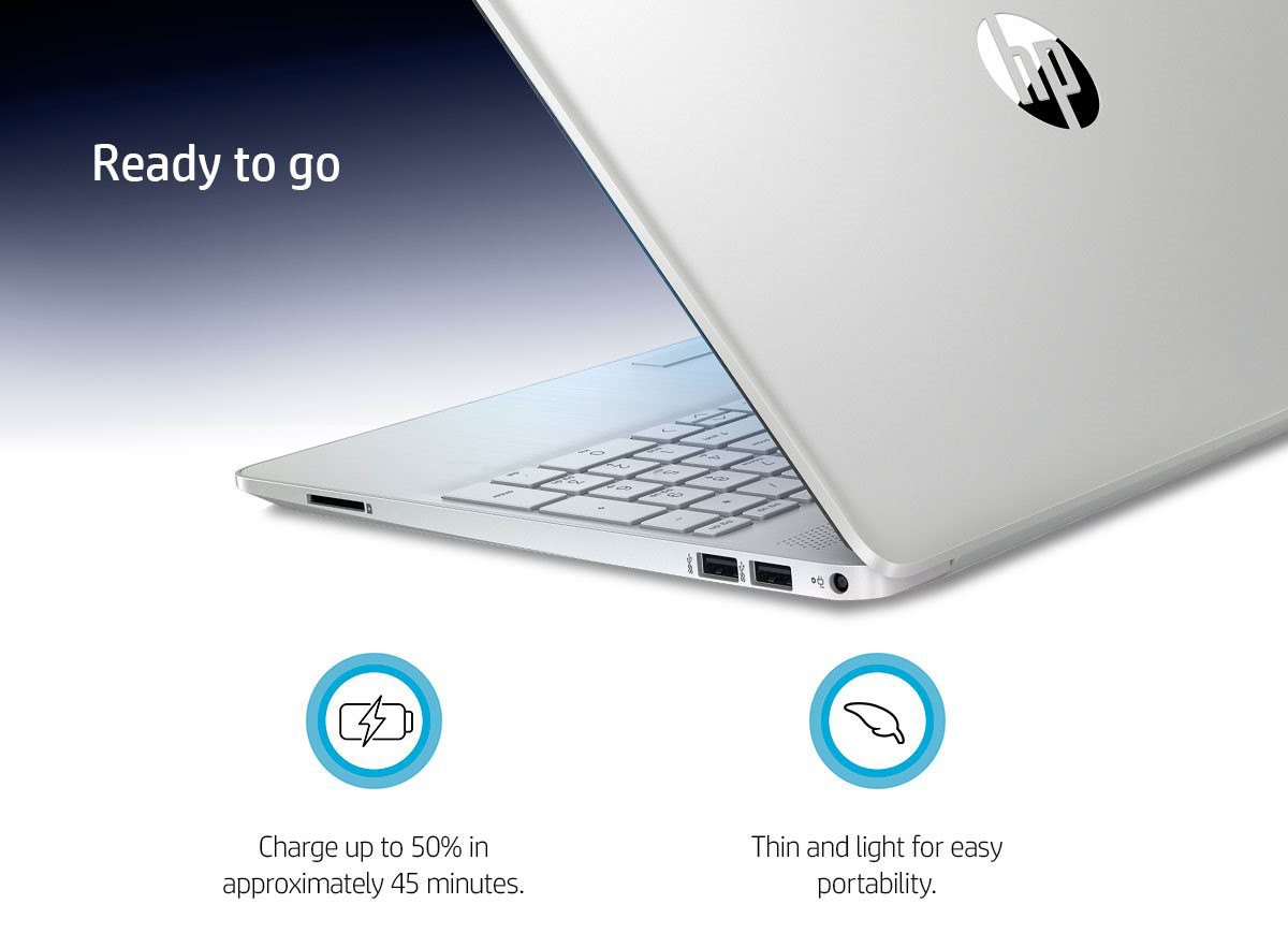 HP Laptop Computer 15.6 Touch Intel i5 12GB RAM 256GB SSD 1TB HDD Office Backlit