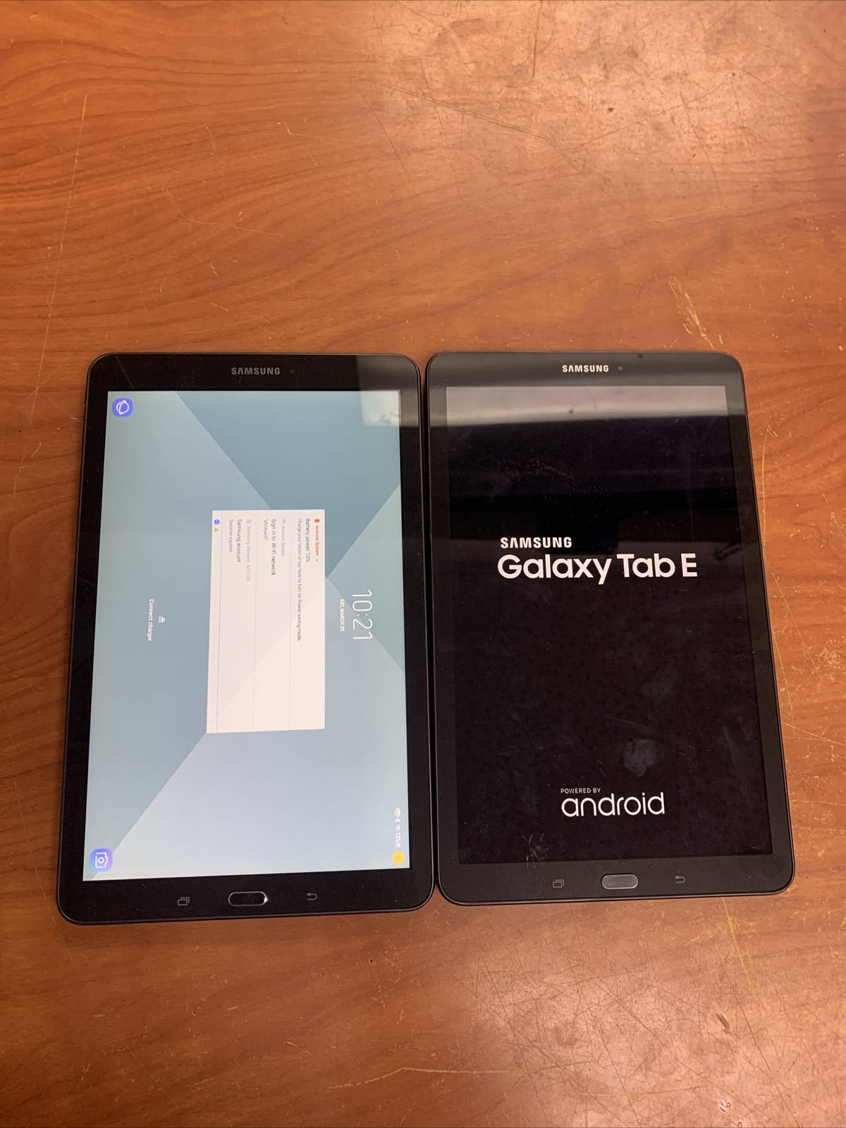 LOT OF 2 Samsung sm-t560nu parts as is