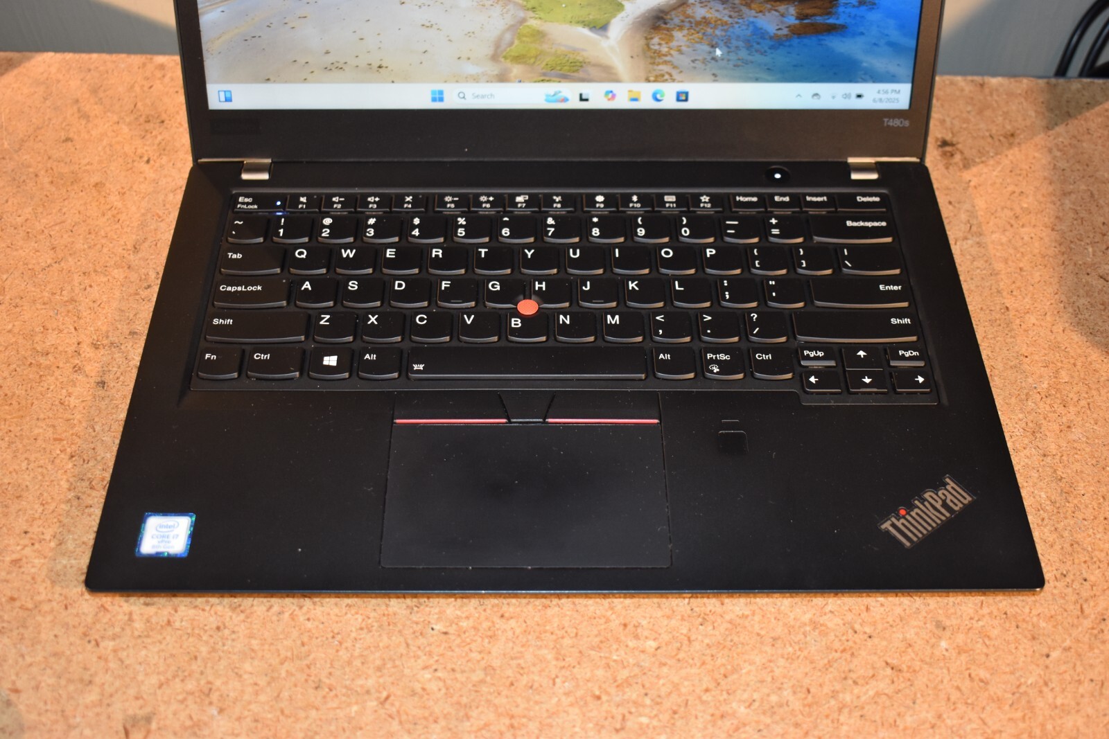 Lenovo Thinkpad T480s Quad Core i7-8650U 16GB RAM 256GB SSD Windows 11 Pro 1080p