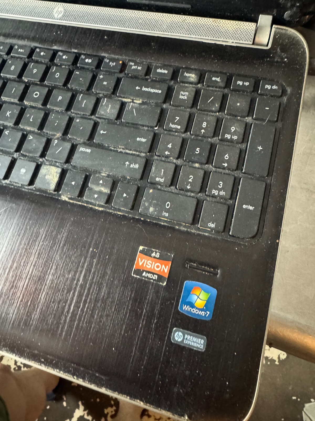 HP Pavilion dv6 AMD Vision A8 Laptop for Parts/Repair #4863