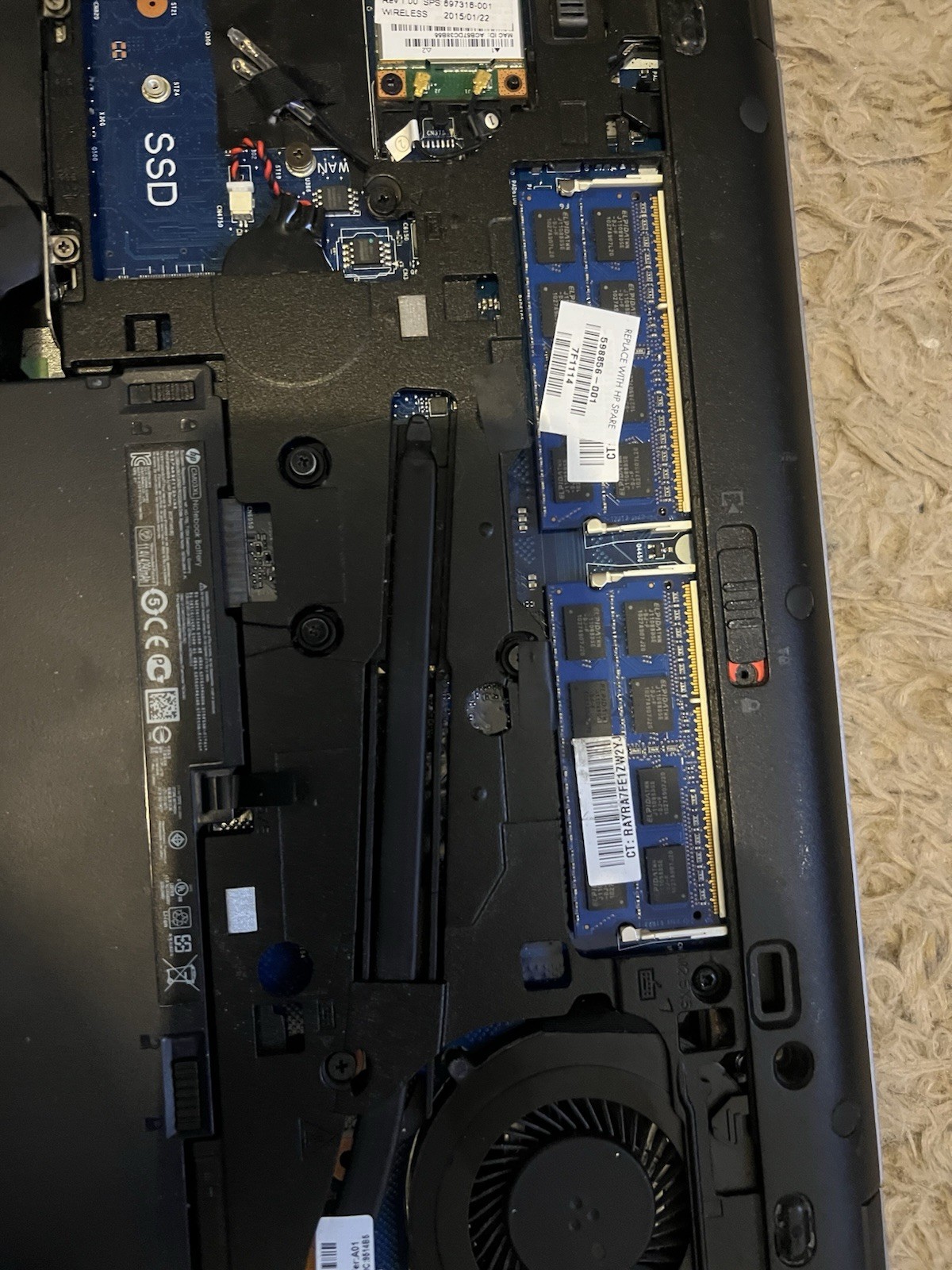 HP EliteBook 840 Laptop Intel i5 4GB RAM