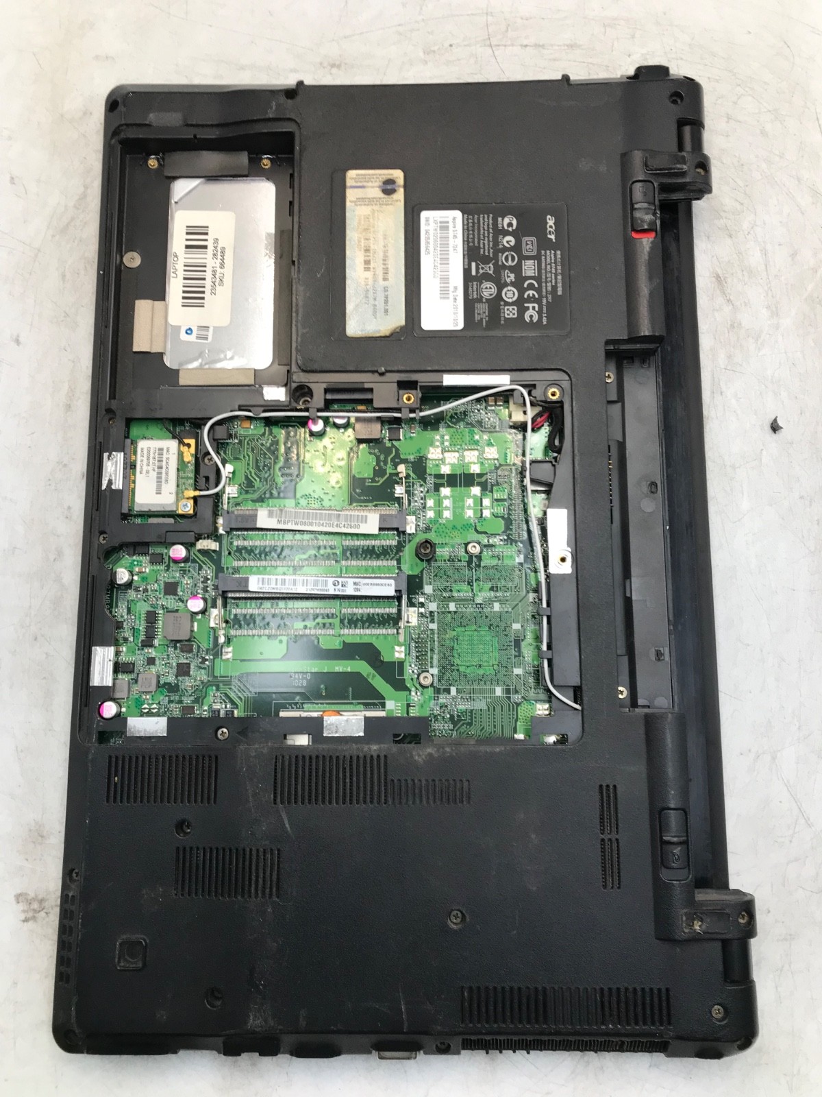 Acer Aspire 5745-7247 Intel Core i3-370M 15″ -NO POWER/BROKEN DISPLAY -MZ