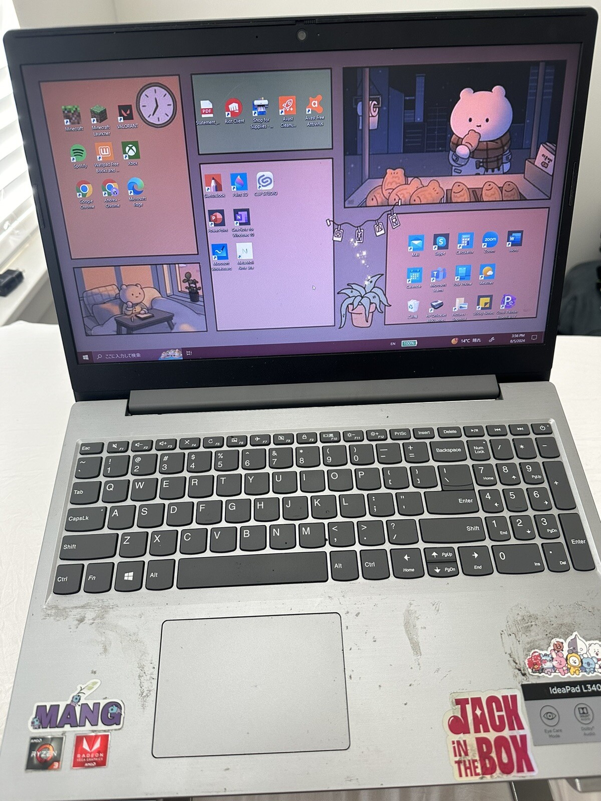 Lenovo L340-15API 15.6″ AMD Ryzen3 8GB 1TB HDD Laptop – Platinum Gray…