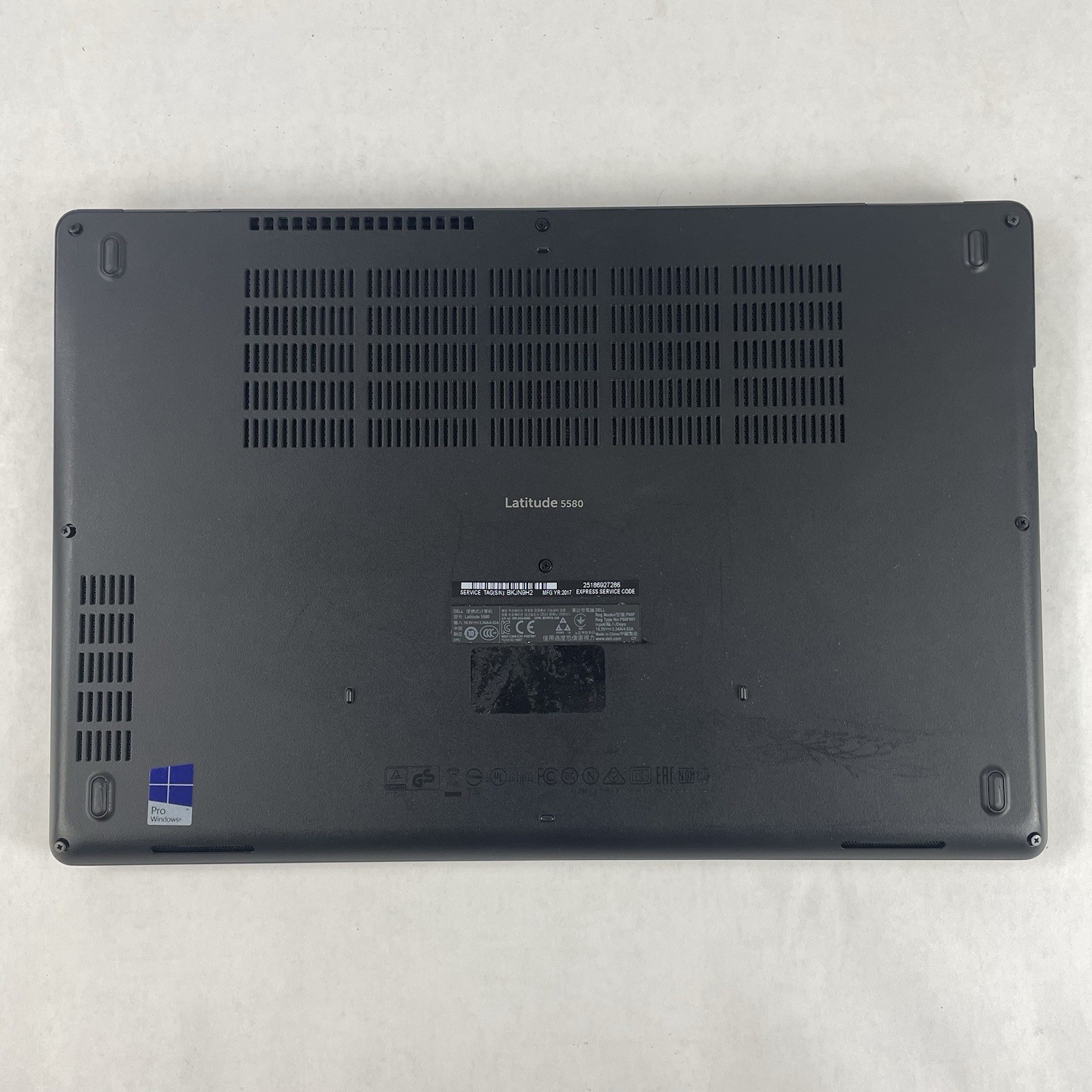 Dell Latitude 5580 15.6″ i5-7300U 2.60 GHz 8 GB RAM No SSD No OS