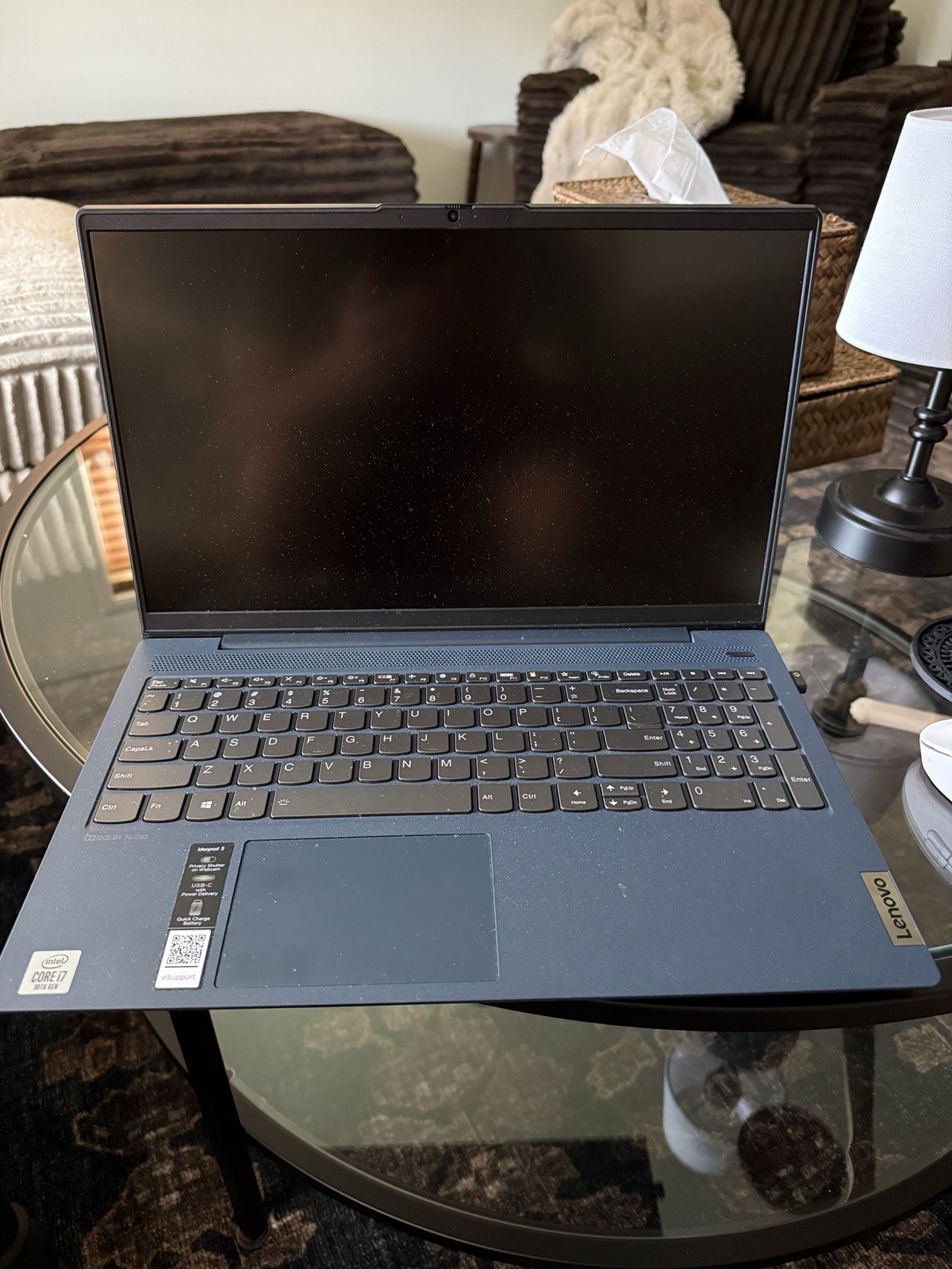 Lenovo 15.6″ TOUCH Full-HD Laptop 12GB Ram Intel Core i7-1065G 3.90GHz 512GB SSD