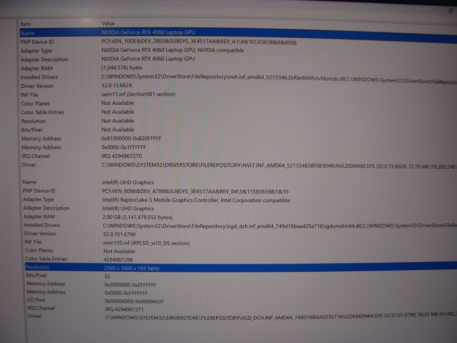 Lenovo Legion 5 16IRX9 16″ WQXGA 165hz i9-14900HX 2.2GHz 64GB 2TB RTX 4060 8GB