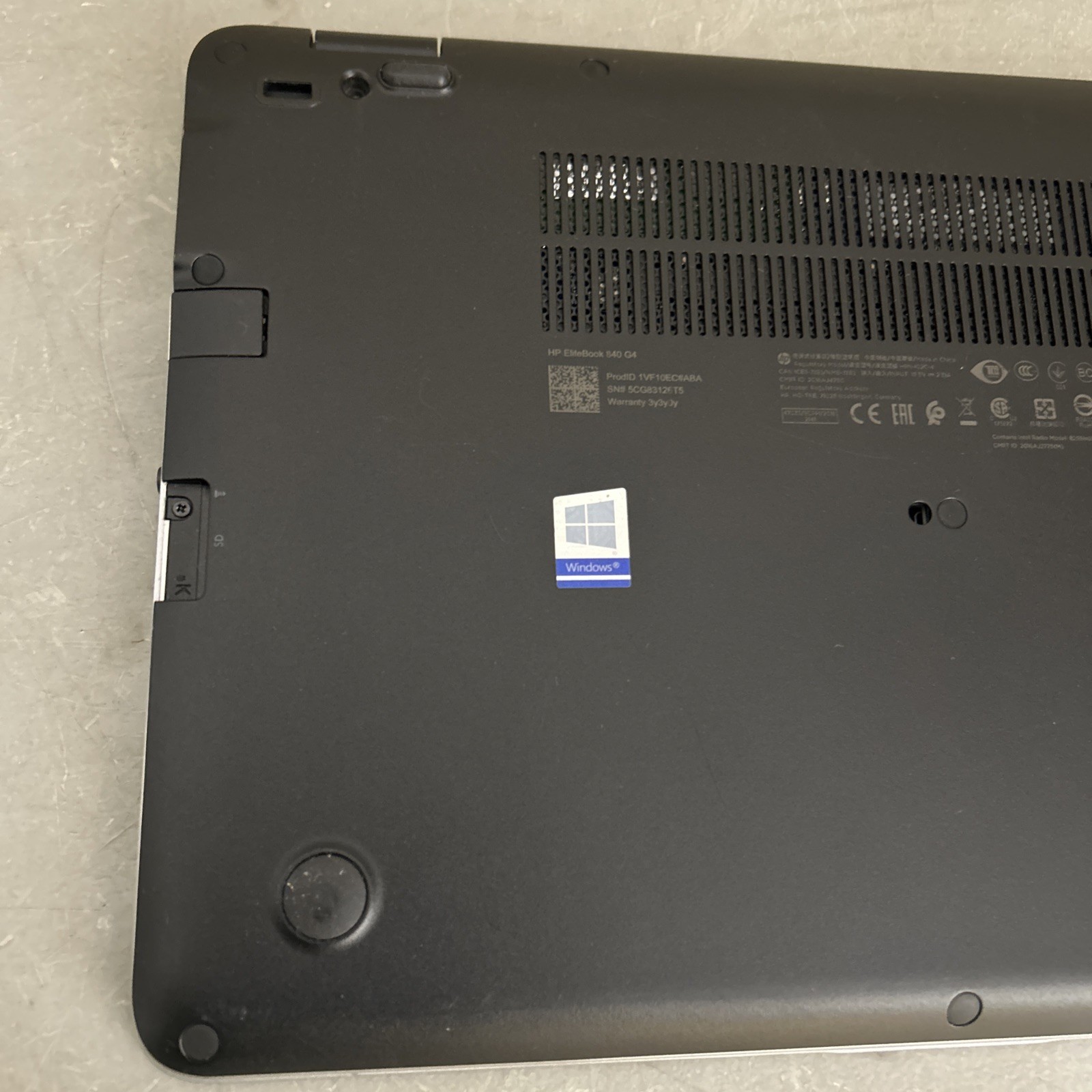 HP EliteBook 840 G4 14″ Core i5 8GB RAM, 256 GB SSD Window 11