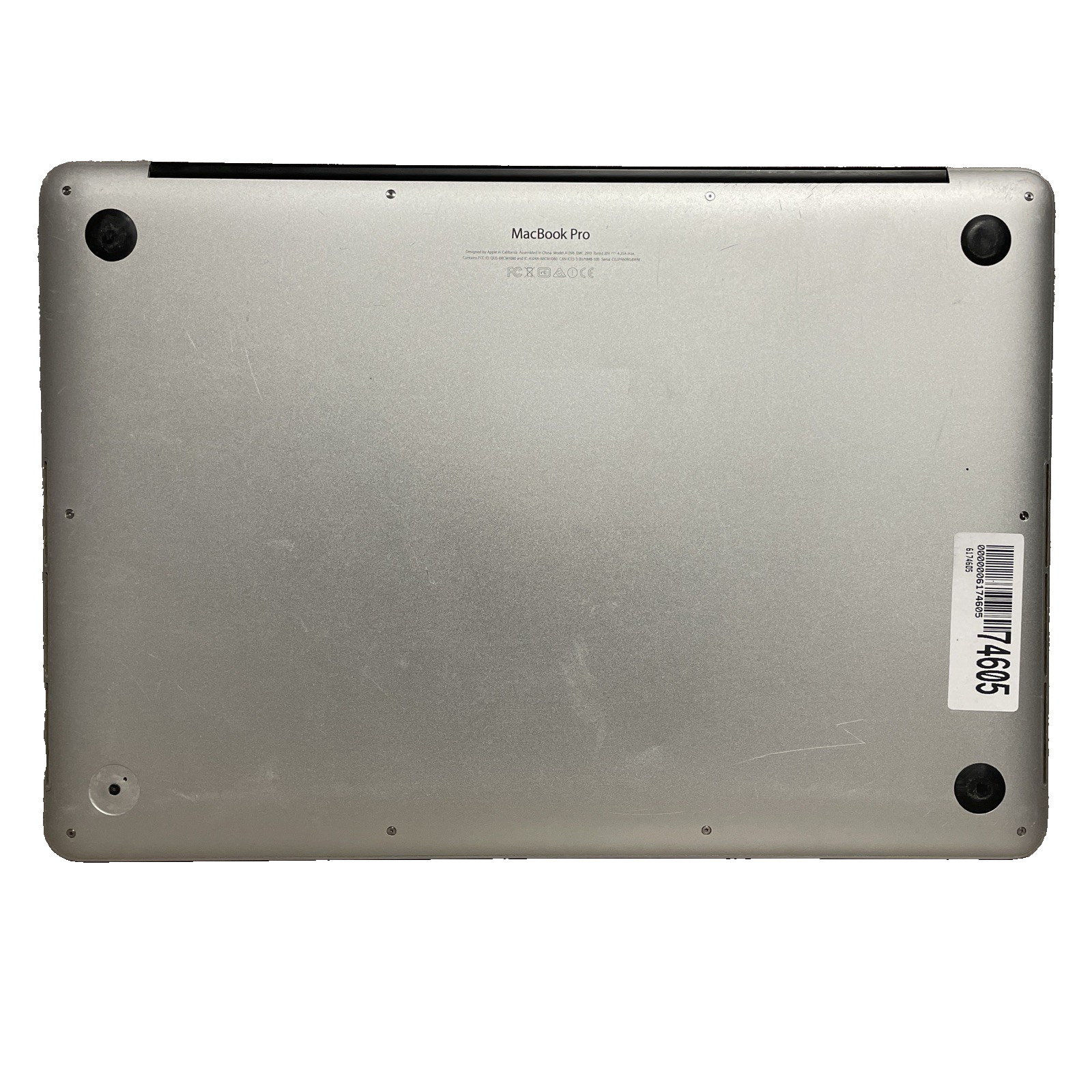 Apple MacBook Pro A1398 15″ AMD Radeon Pro 2.8GHz Intel Core i7-4980H 16GB 512GB