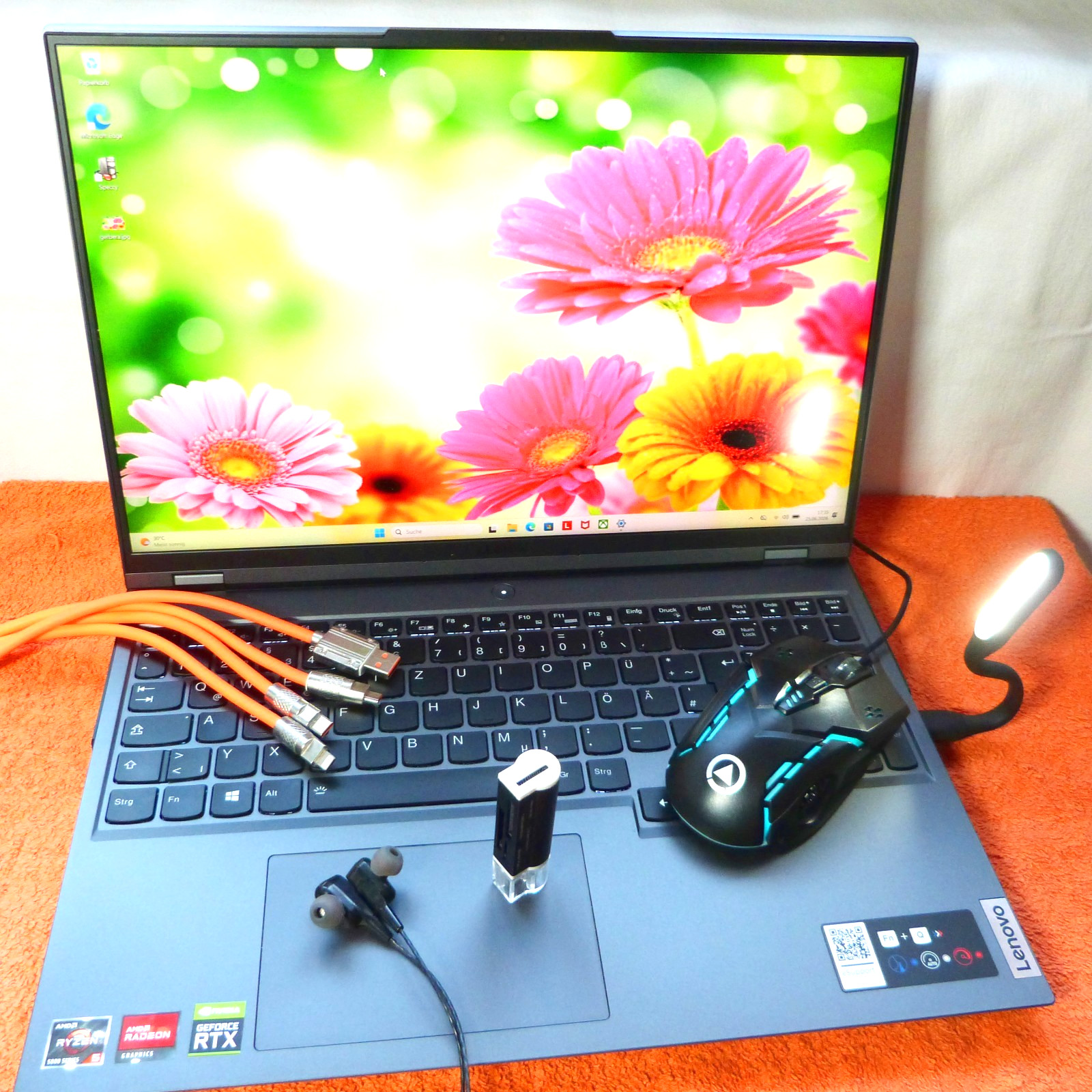Lenovo Legion 5 Pro I 16″ 165Hz 2K GAMING RTX 6GB l 1TB SSD I Windows 11 PRO
