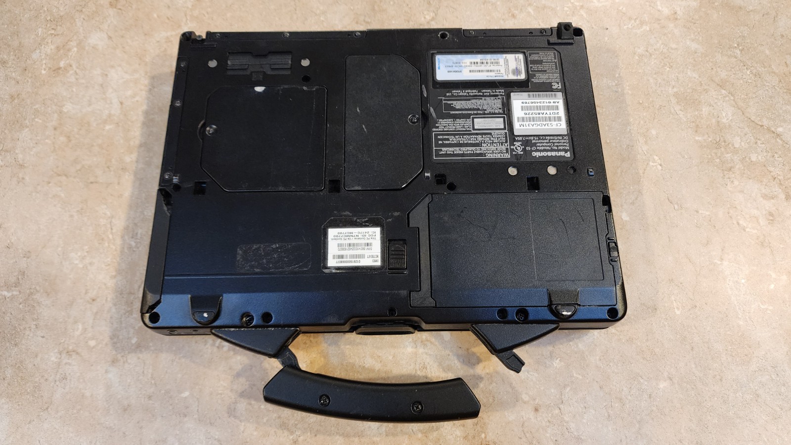 Panasonic Toughbook CF-53 14” Core i5 No HDD 8GB RAM LTE DVD Laptop