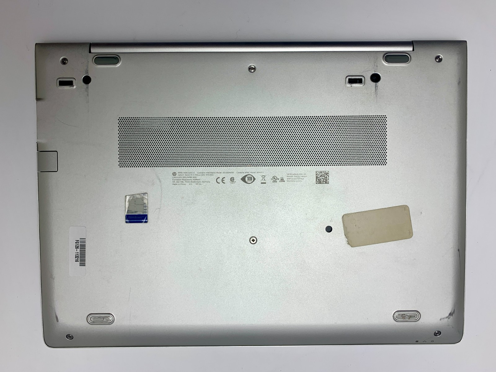 HP EliteBook 840 G6 | i5-8265U | 8GB RAM | 128GB SSD | LINUX | SCREEN SPOTS