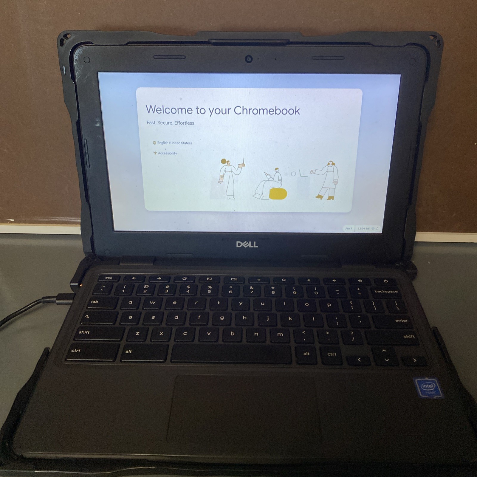 [Type C] Dell Chromebook 3100 – Intel Celeron N4020 – 4GB RAM – 16GB Storage
