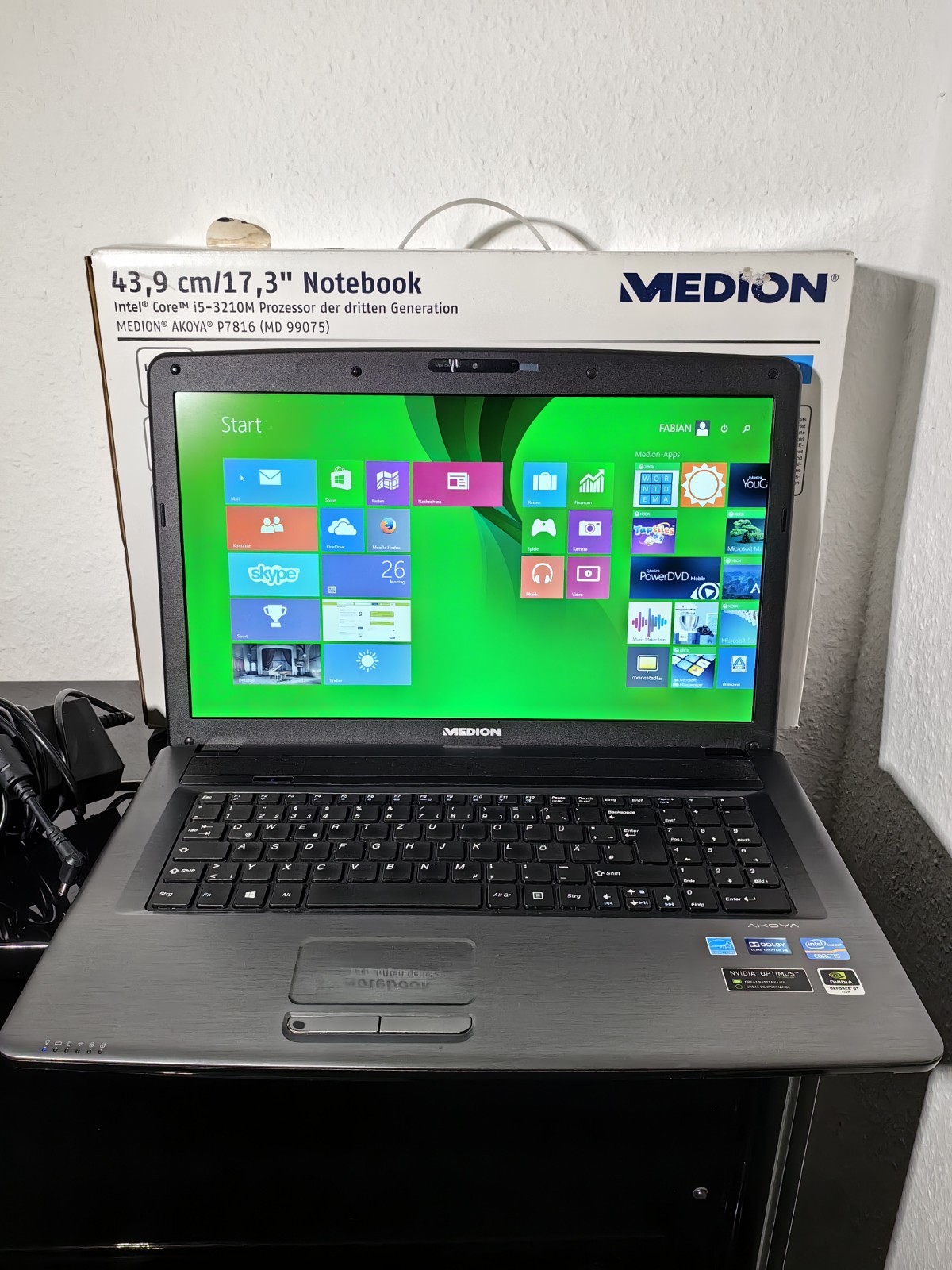17.3″ Medion Akoya P7816 Notebook Intel i5 MD99075 Laptop PC USB