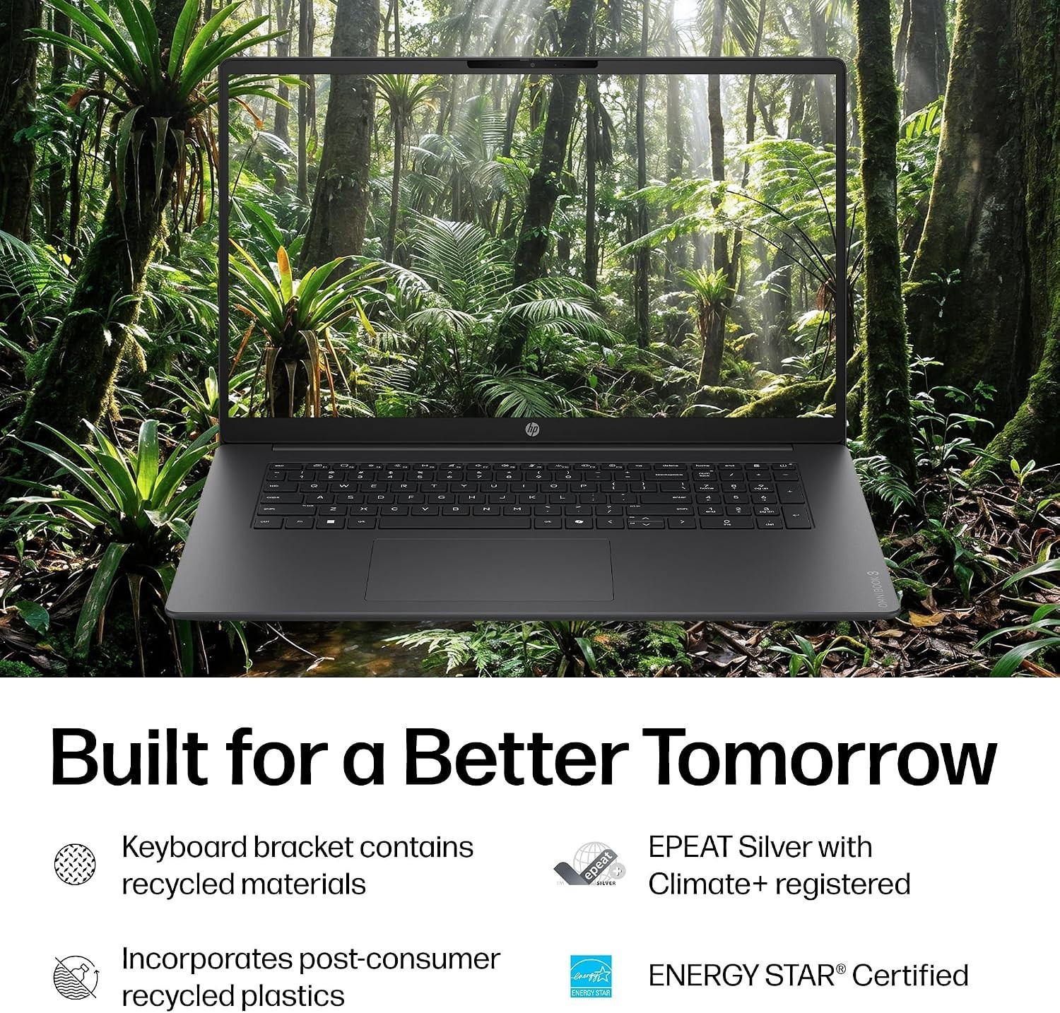 HP OmniBook 3 17.3″ FHD IPS AI Business Laptop AMD Ryzen 3 30 8GB LPDDR5 1TB SSD