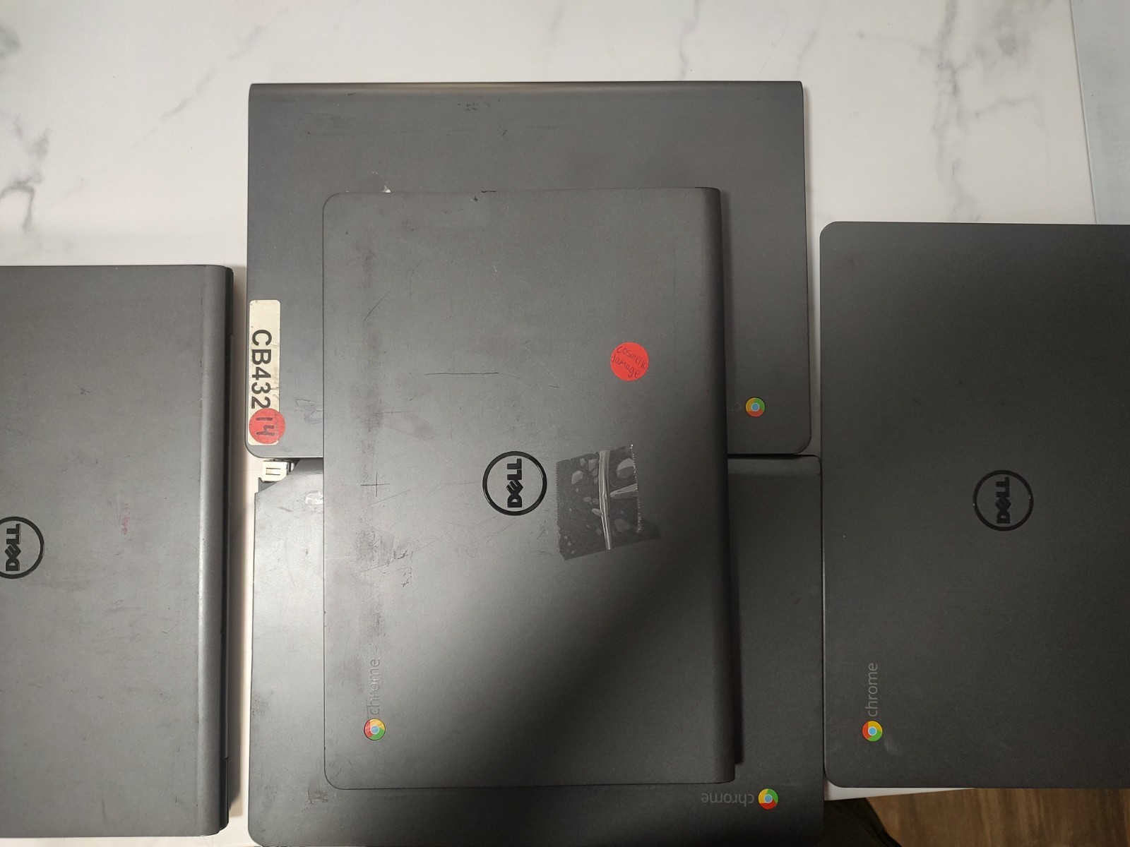 LOT OF 5 UNITS -Dell Chromebook 11 CB1C13 11.6″ UNTESTED FOR PARTS OR REPAIR
