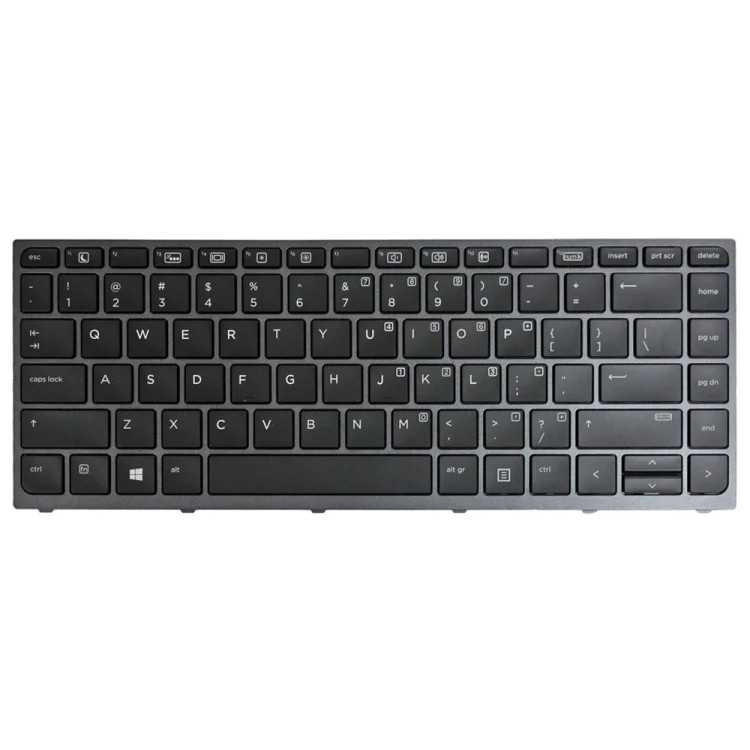 Grey Frame US Version Laptop Backlight Keyboard, For HP Zbook Studio G3