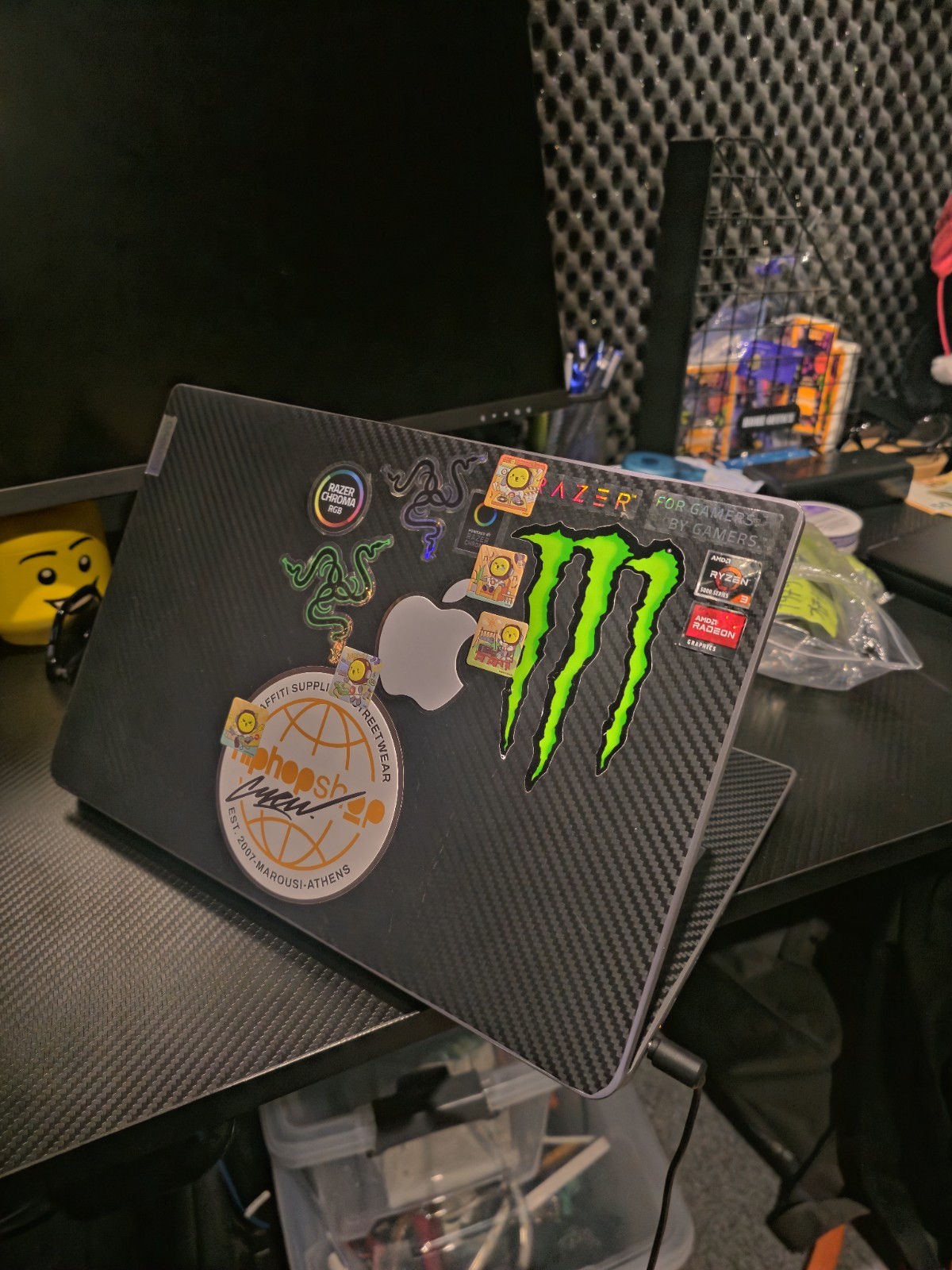 Lenovo IdeaPad 3 14″ Ryzen 3 Laptop | Carbon Fiber Wrap | Case & Charger Include
