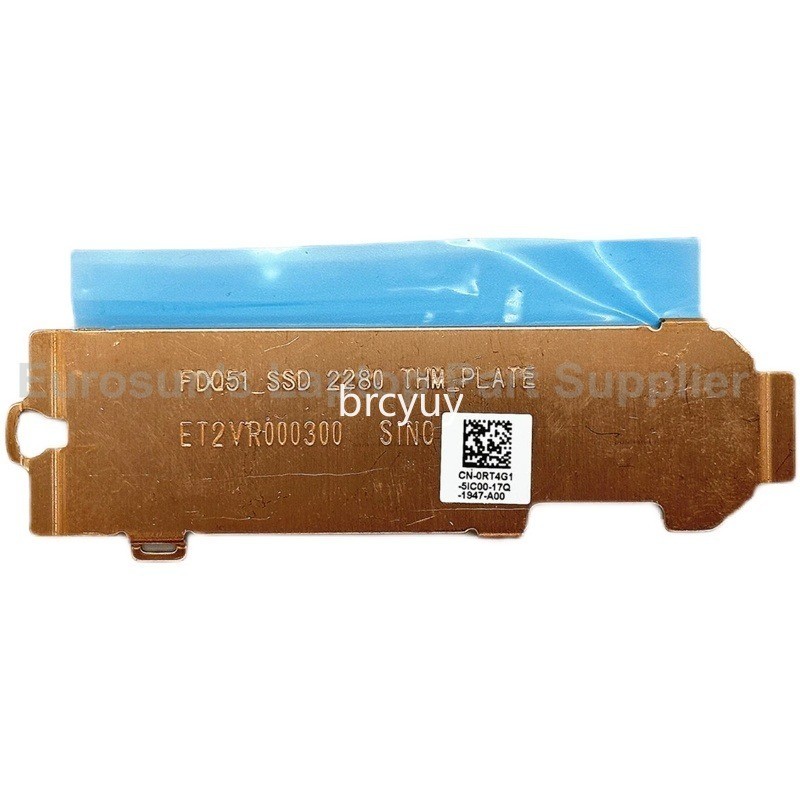 0RT4G1 RT4G1 For Alienware M15 M17 R3 R4 M.2 2280 SSD Heatsink Plate Bracket
